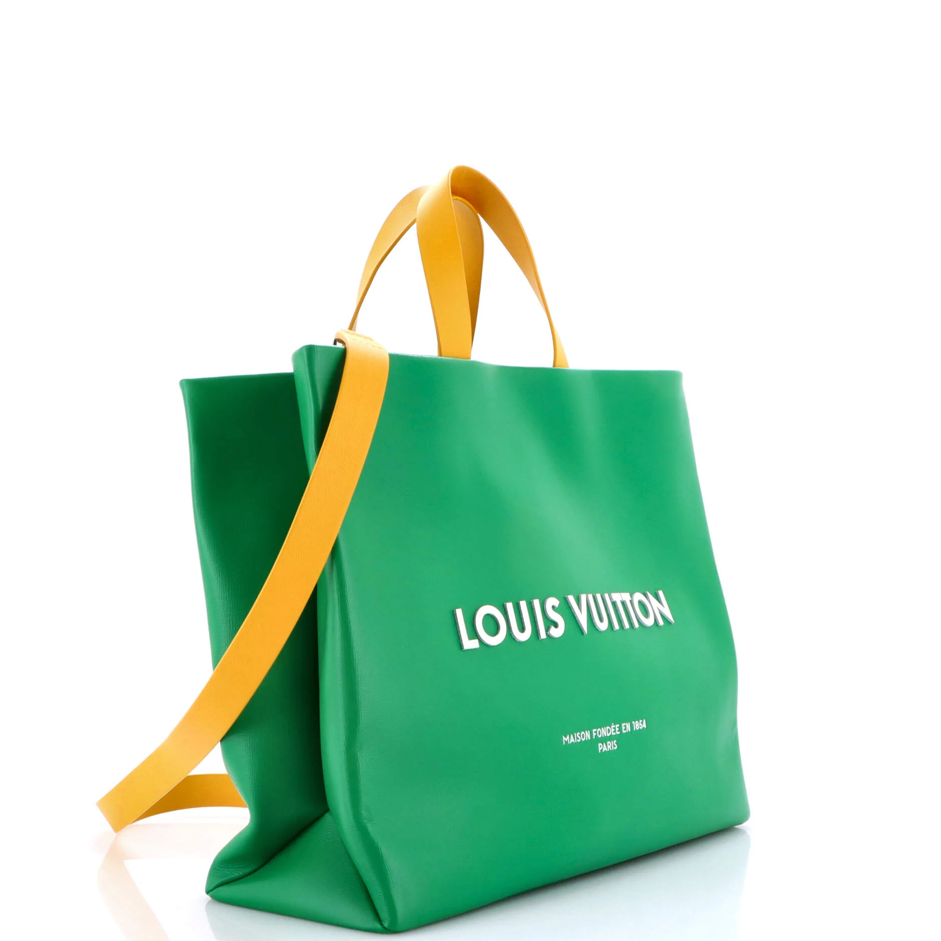 Shopper Tote Leather MM - Image 2