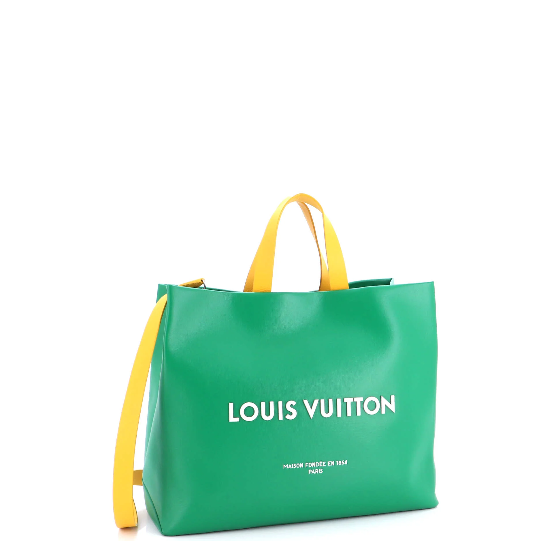 Shopper Tote Leather MM - Image 2