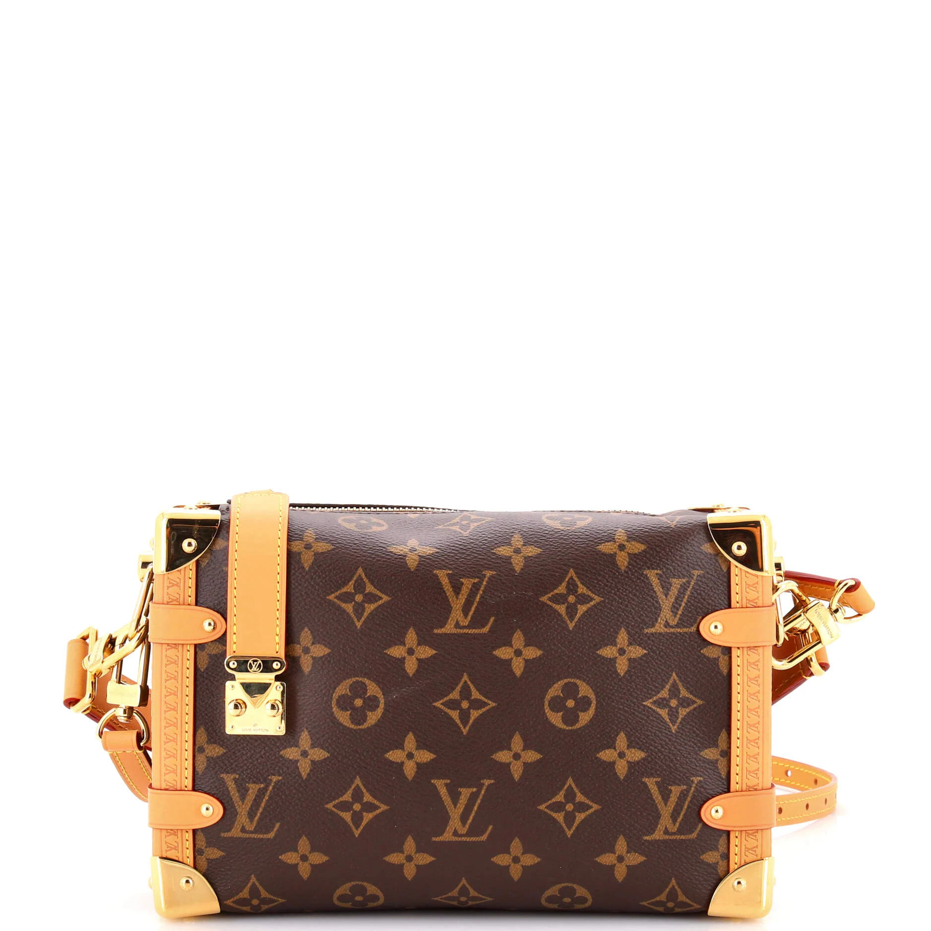 Side Trunk Handbag Monogram Canvas MM