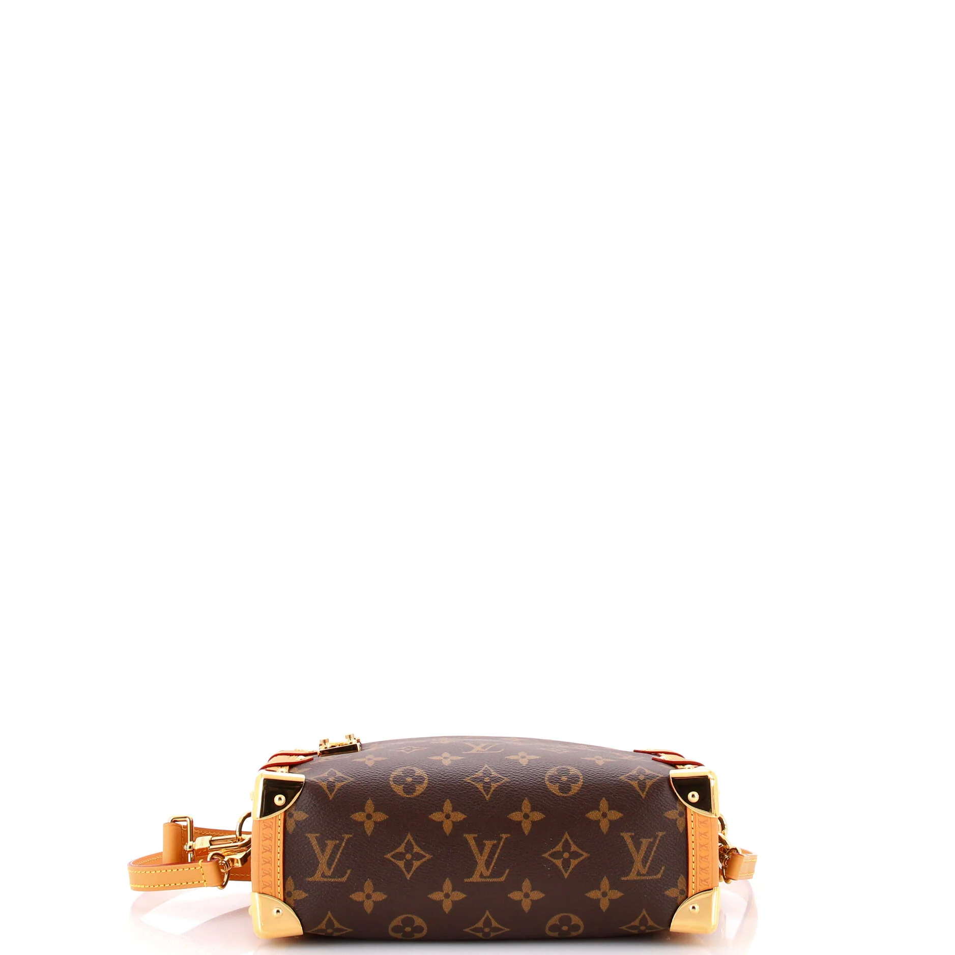 Side Trunk Handbag Monogram Canvas MM - Image 4