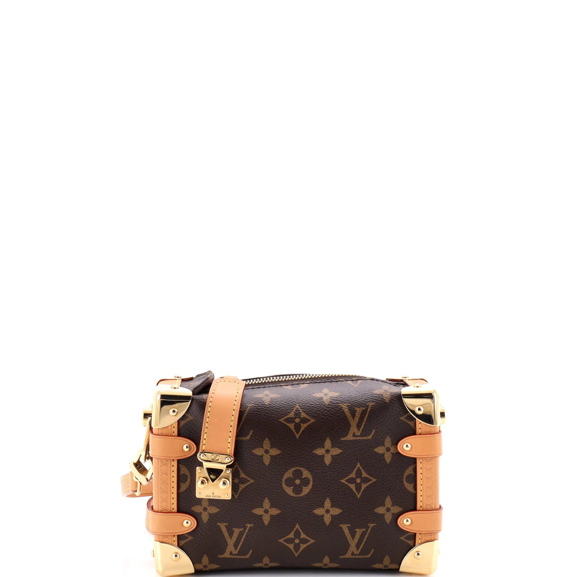 Side Trunk Handbag Monogram Canvas PM