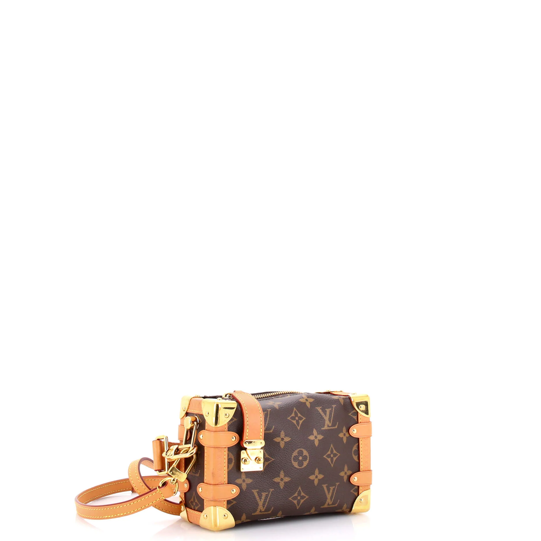 Side Trunk Handbag Monogram Canvas PM - Image 2
