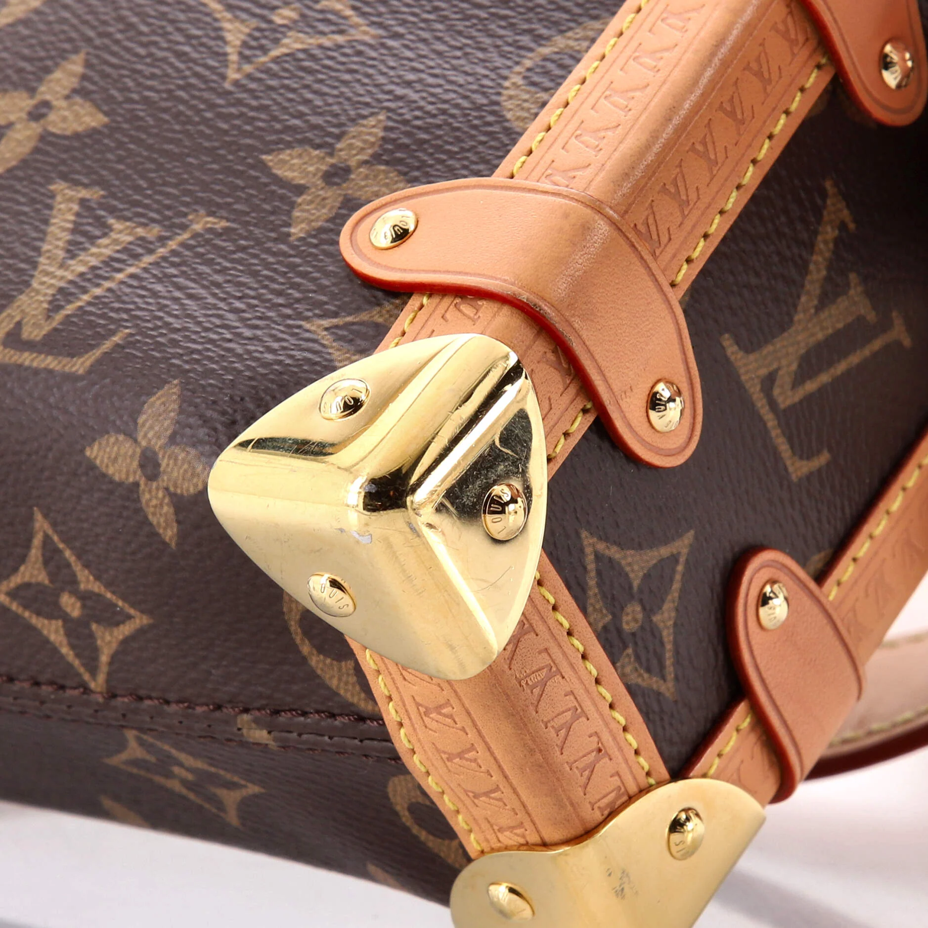 Side Trunk Handbag Monogram Canvas PM - Image 6