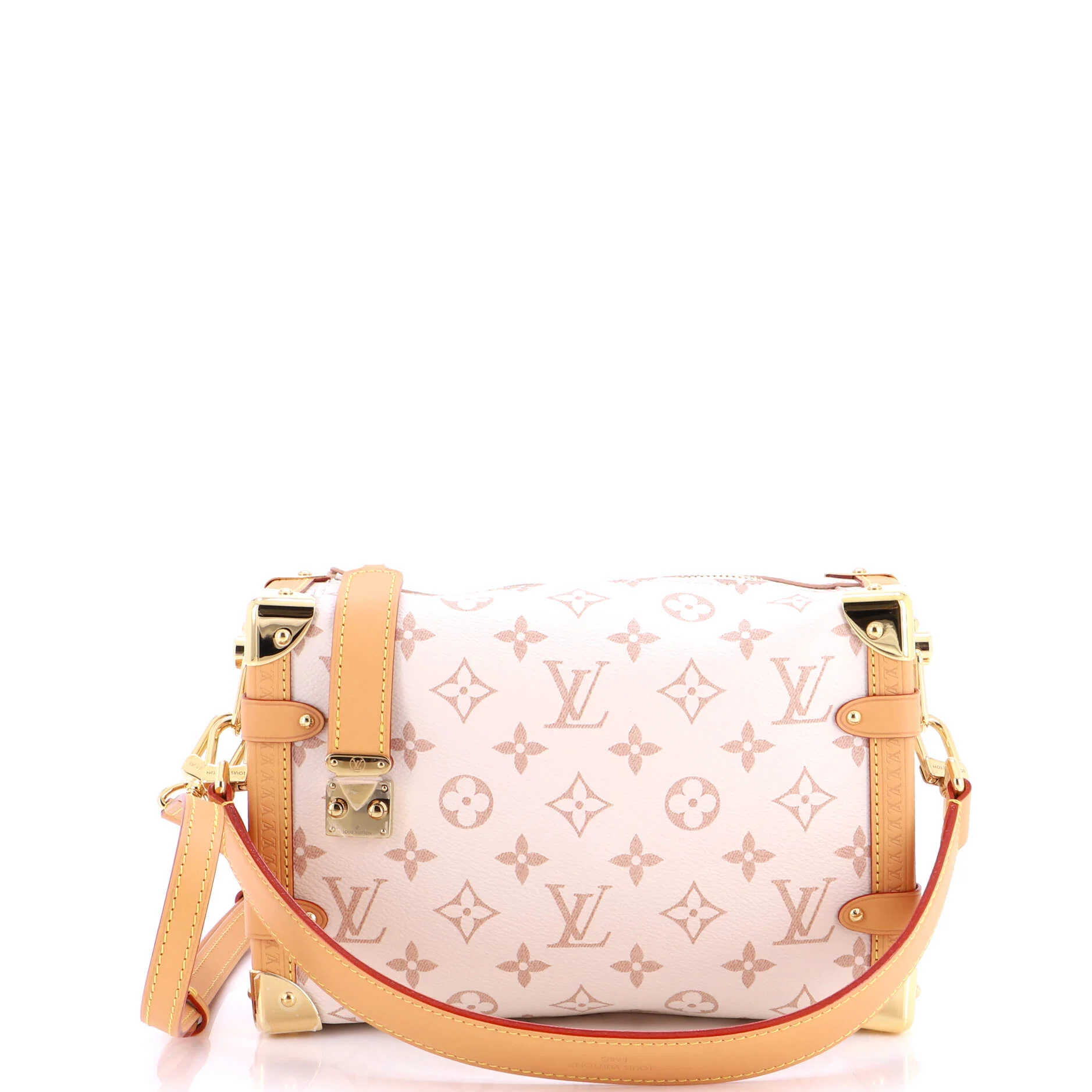 Side Trunk Handbag Monogram Dune Canvas MM