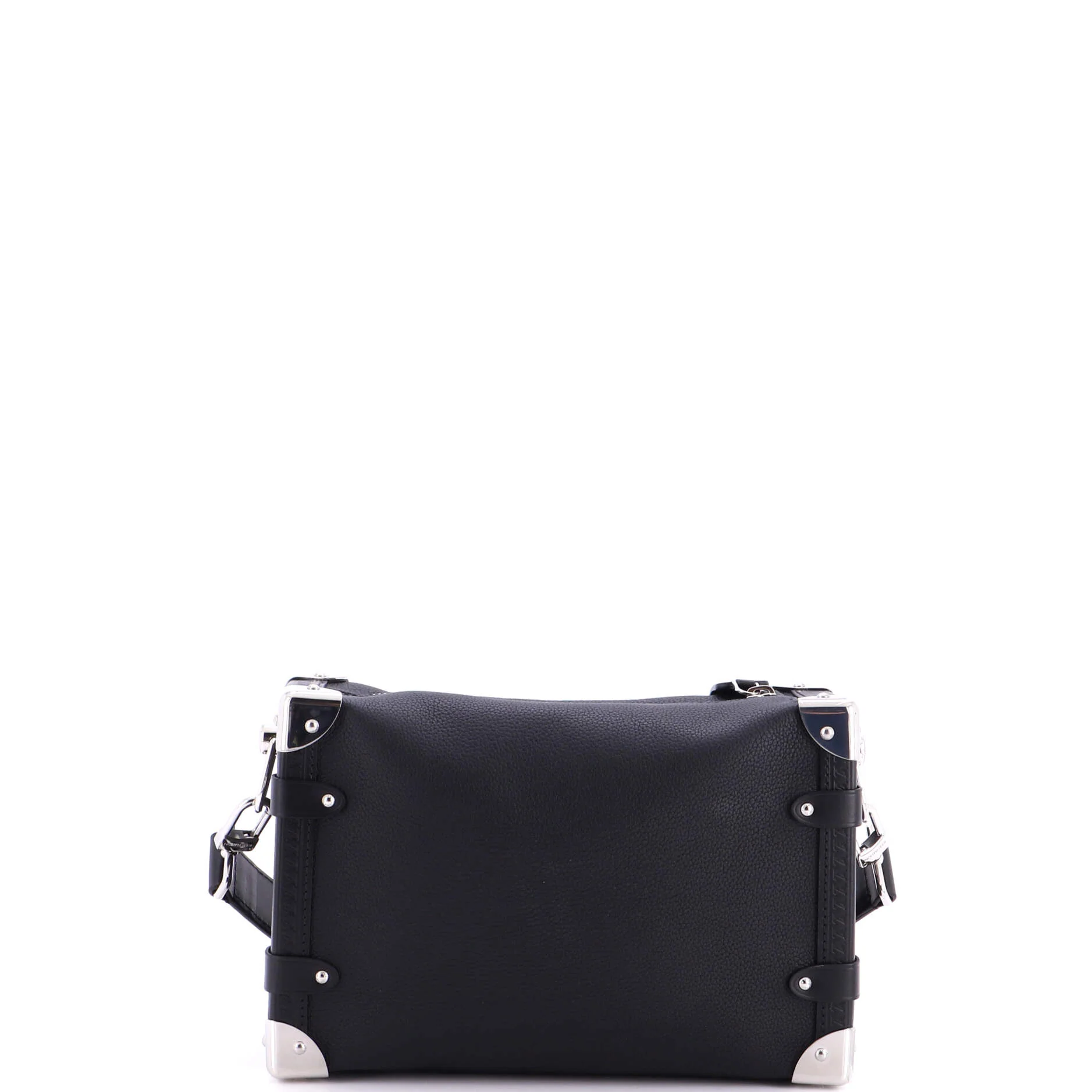 Side Trunk Handbag Taurillon Leather MM - Image 3