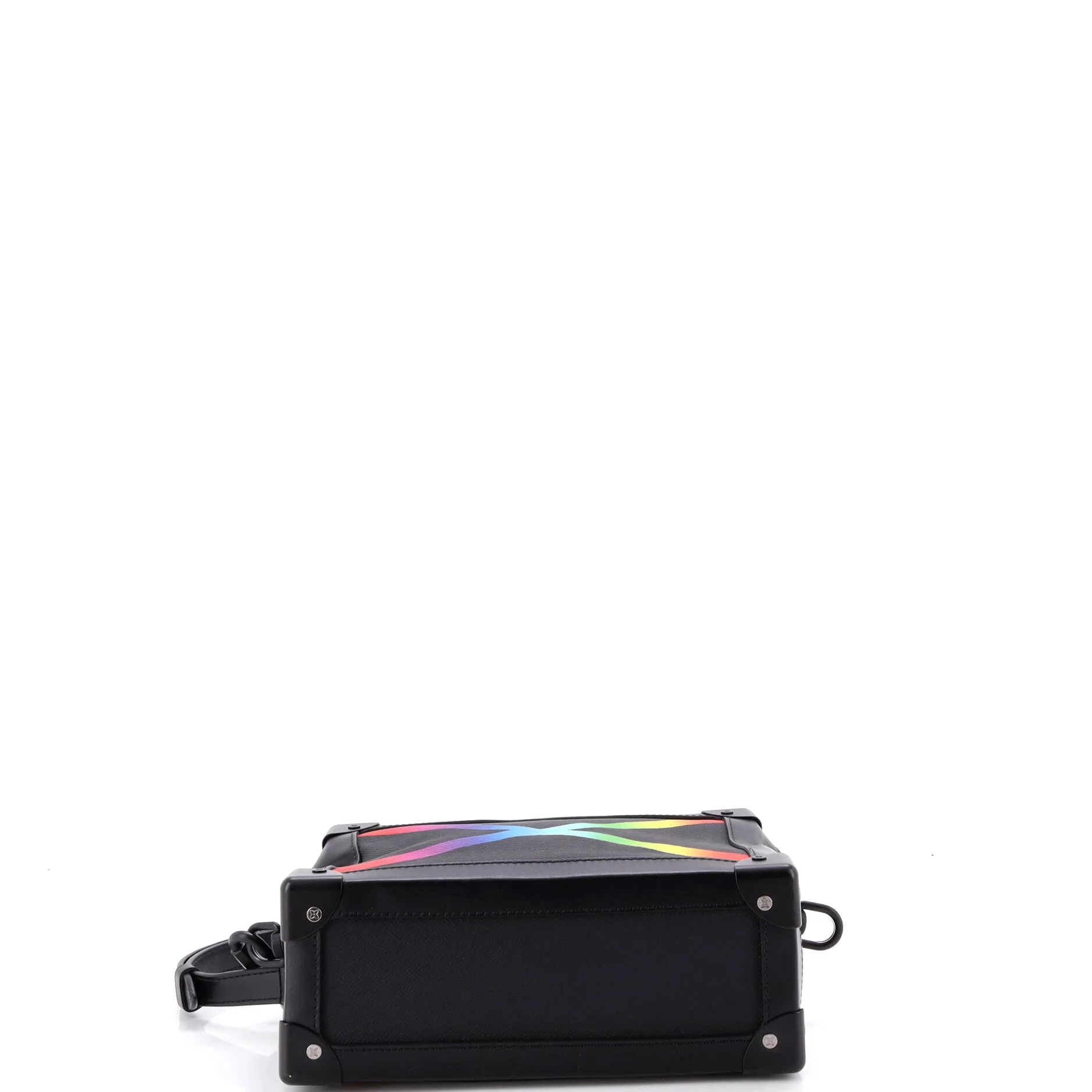Soft Trunk Bag Rainbow Taiga Leather - Image 4