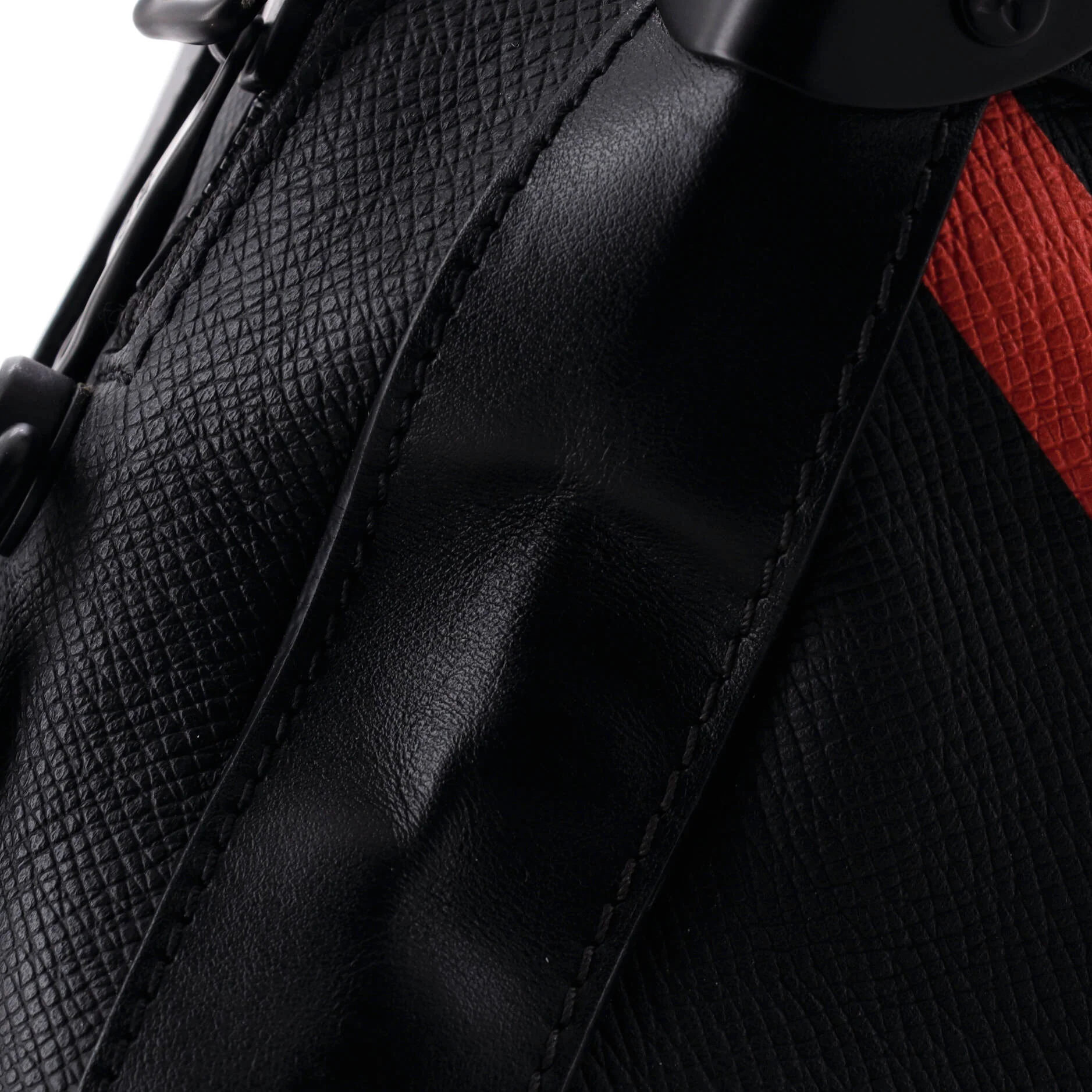 Soft Trunk Bag Rainbow Taiga Leather - Image 6