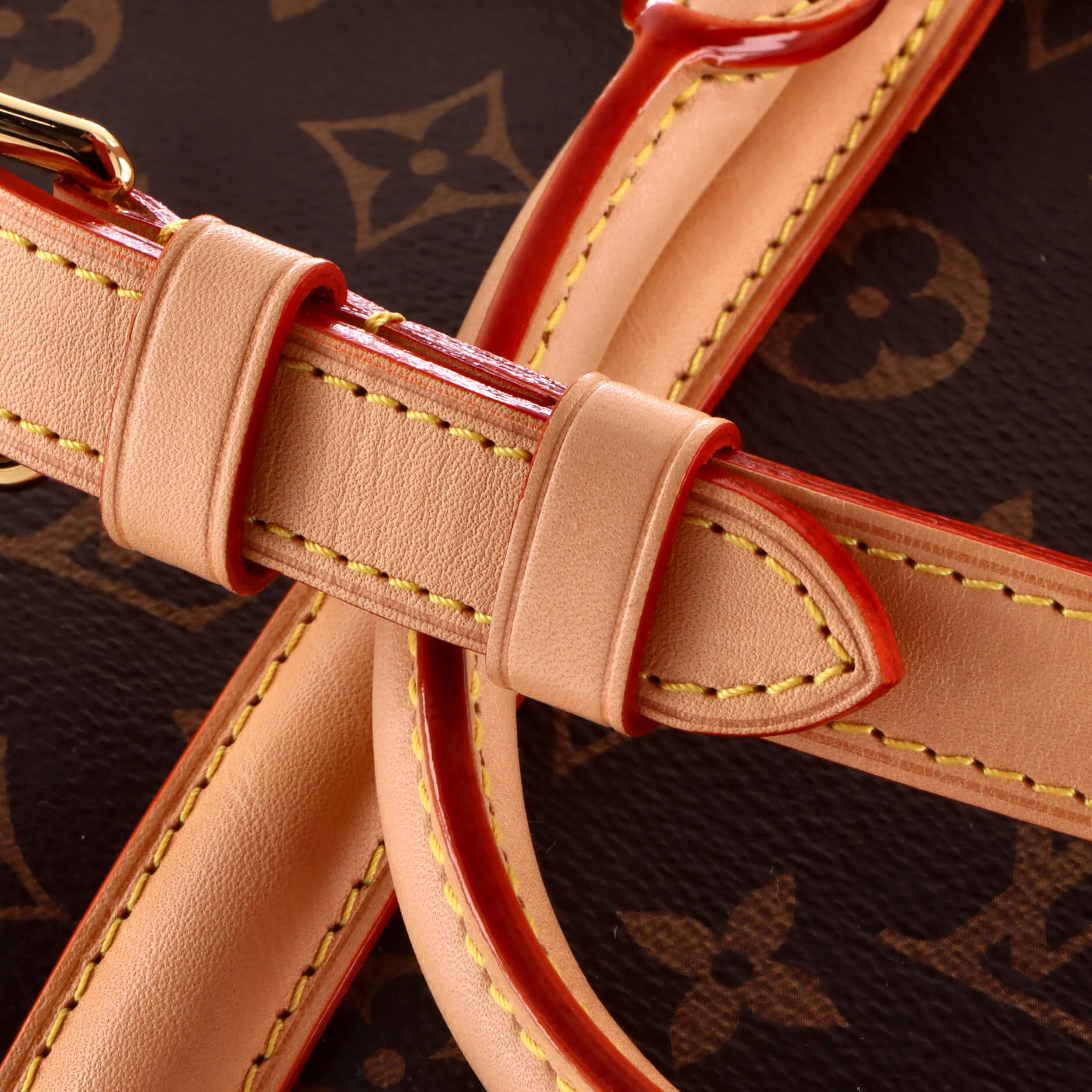 Soufflot Tote Monogram Canvas with Leather MM - Image 6