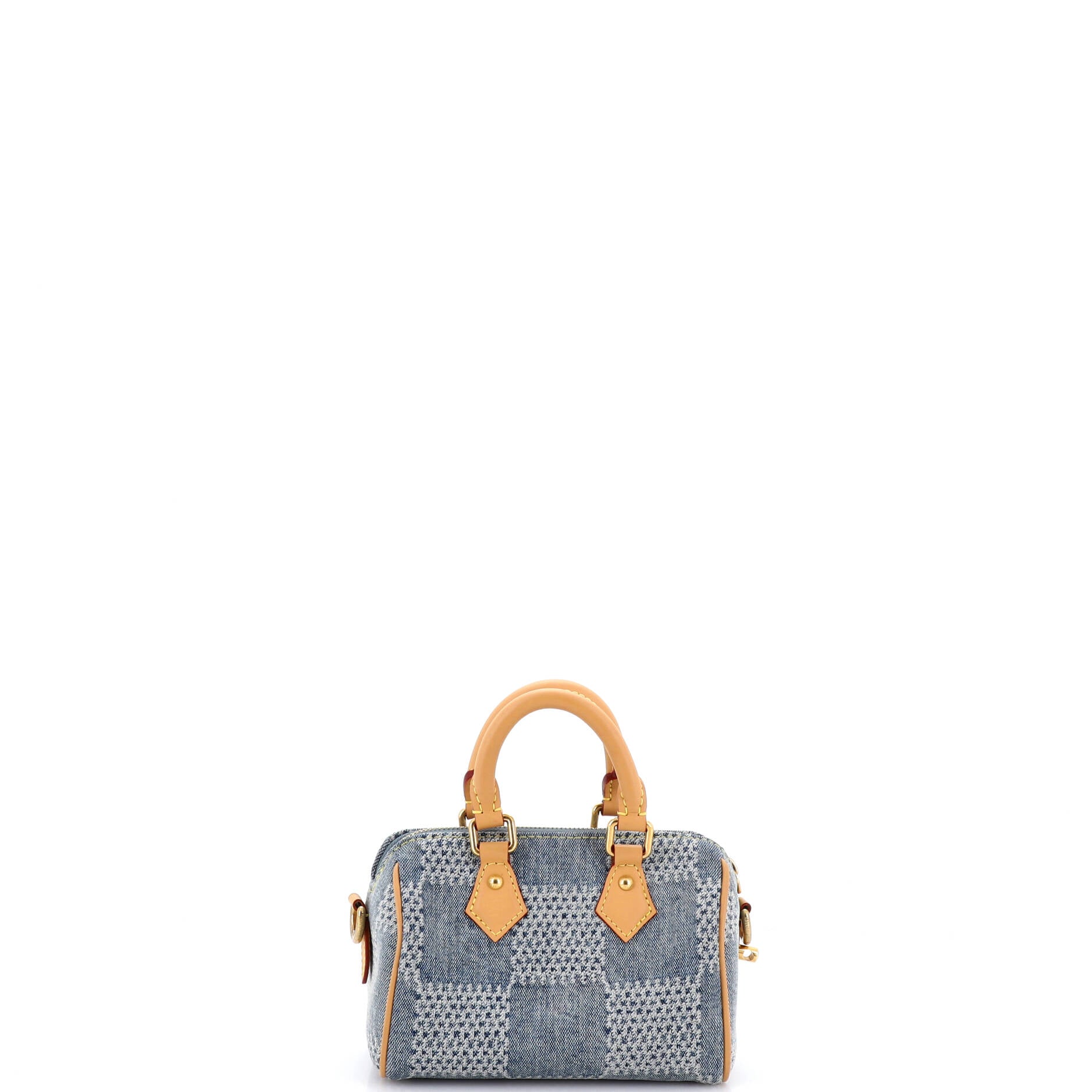 Speedy Bandouliere Bag 3D Damier Giant Denim 18 - Image 3
