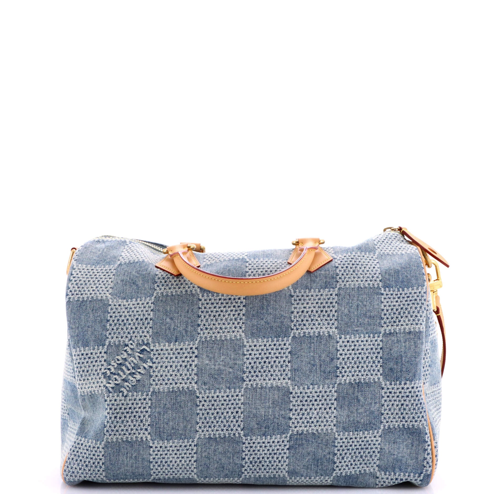 Speedy Bandouliere Bag Damier 3D Denim 40 - Image 3