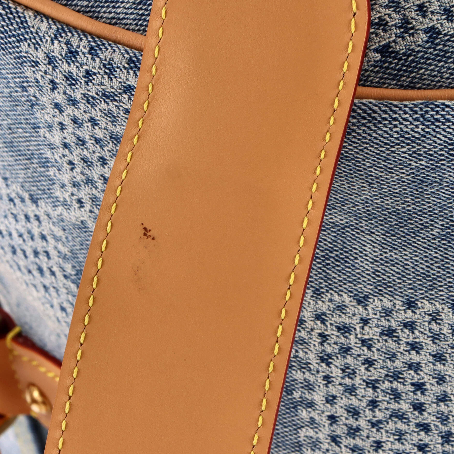 Speedy Bandouliere Bag Damier 3D Denim 40 - Image 6