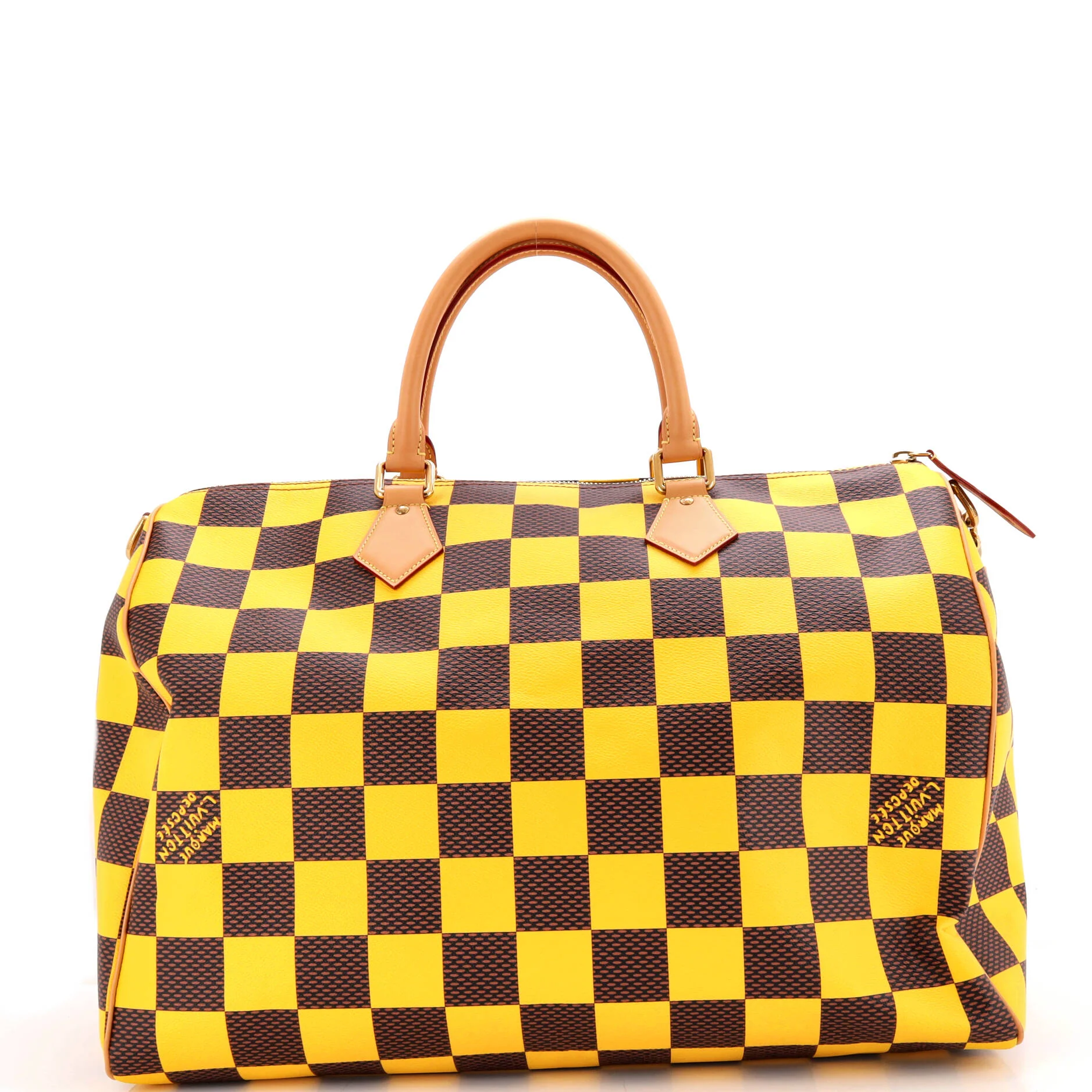 Speedy Bandouliere Bag Damier Pop 50 - Image 3