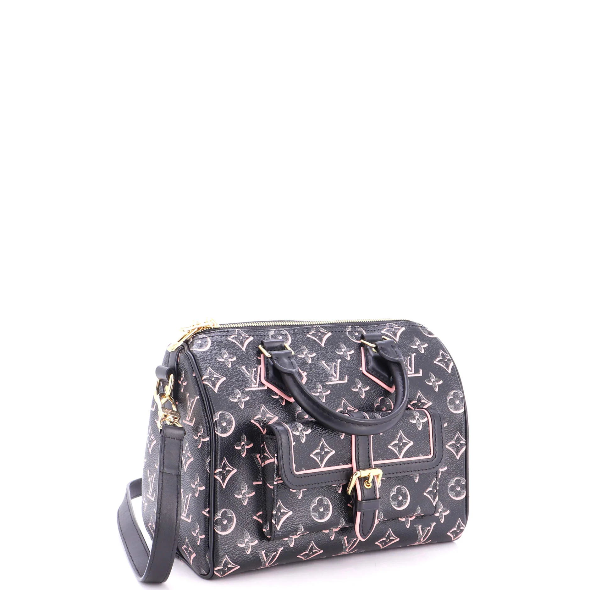 Speedy Bandouliere Bag Fall for You Monogram Canvas 25 - Image 2