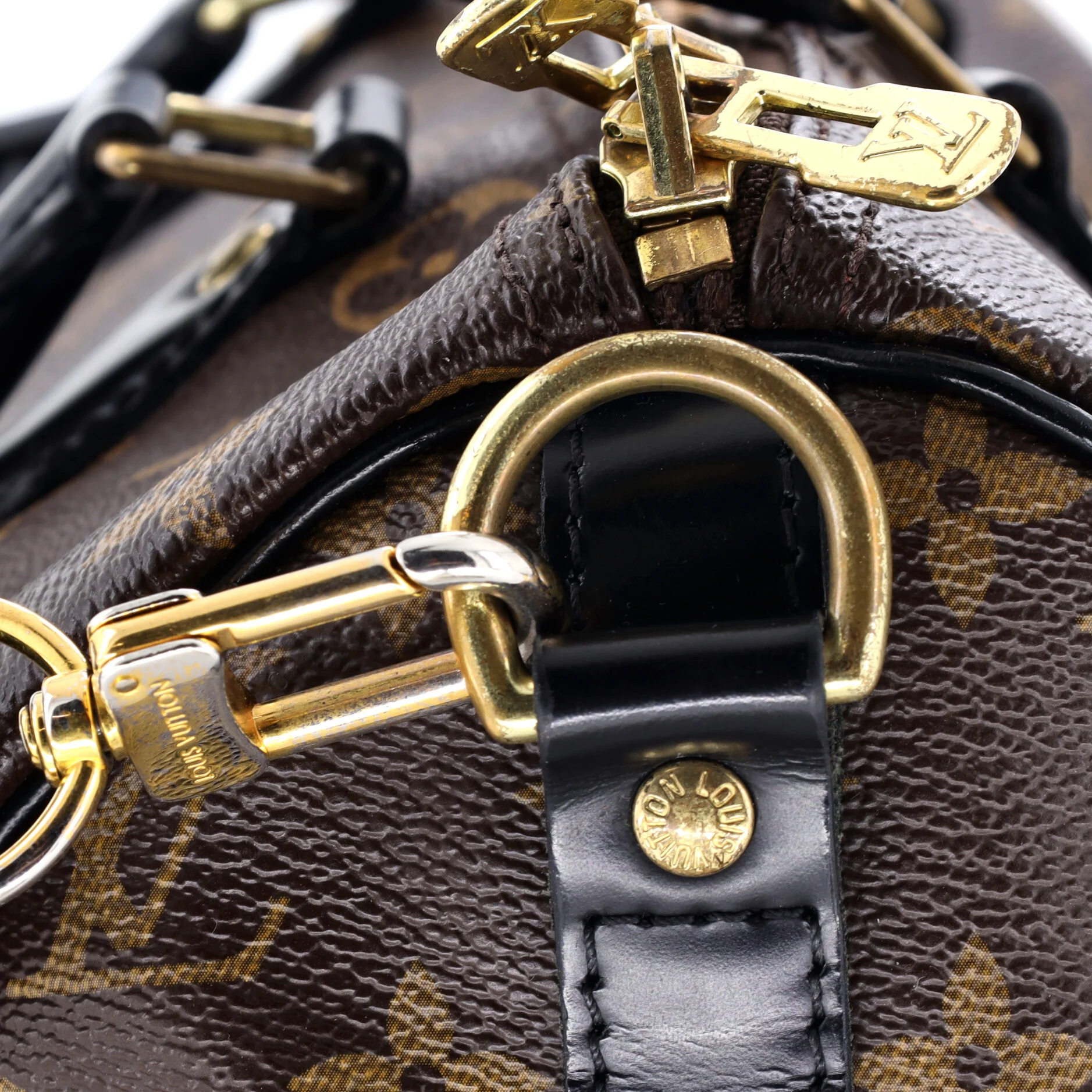 Speedy Bandouliere Bag Limited Edition World Tour Monogram Canvas 30 - Image 5