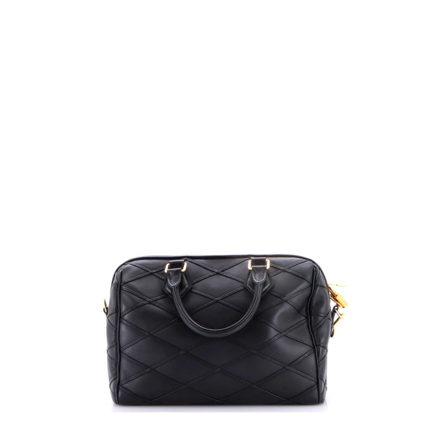Speedy Bandouliere Bag Malletage Leather 25 - Image 3