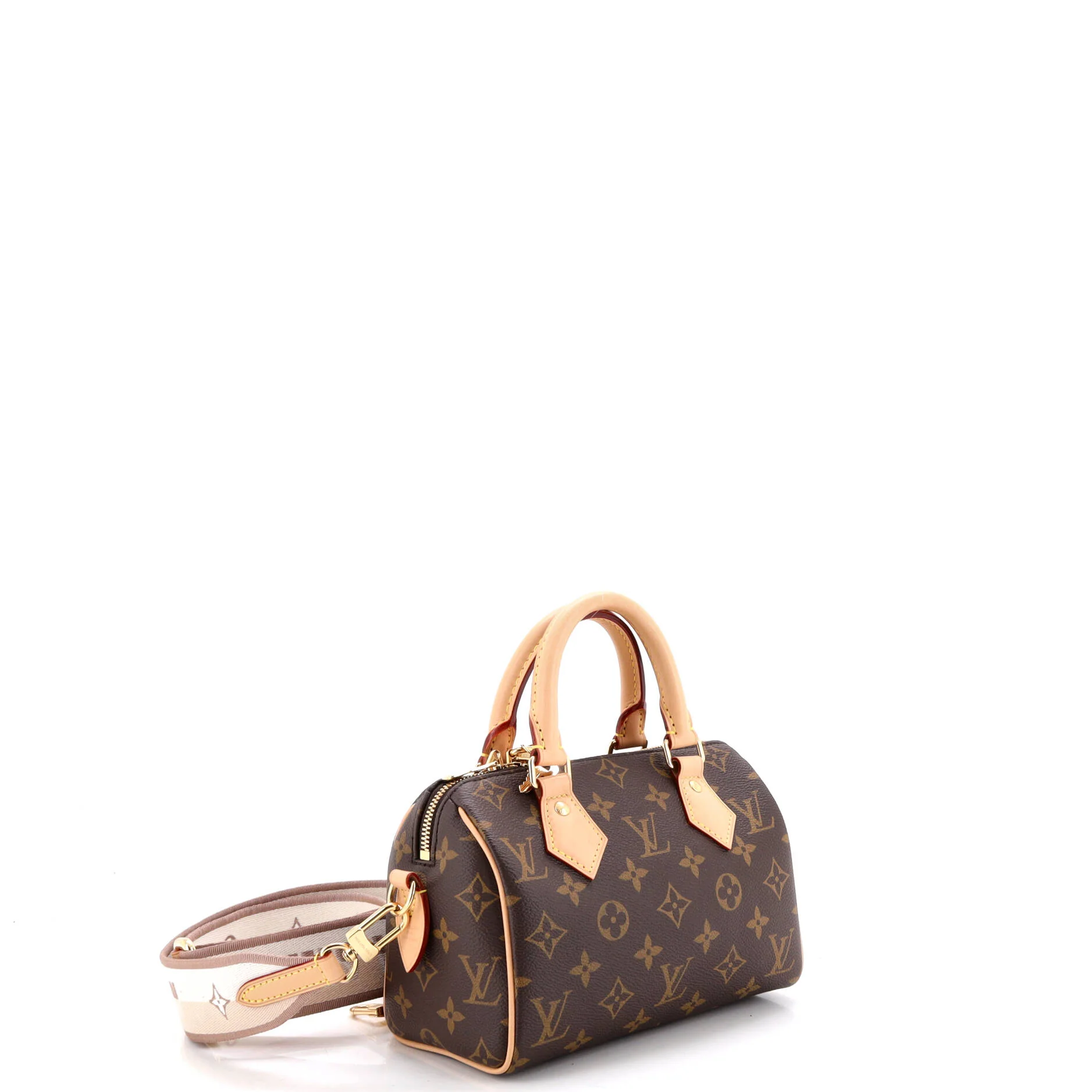 Speedy Bandouliere Bag Monogram Canvas 20 - Image 2