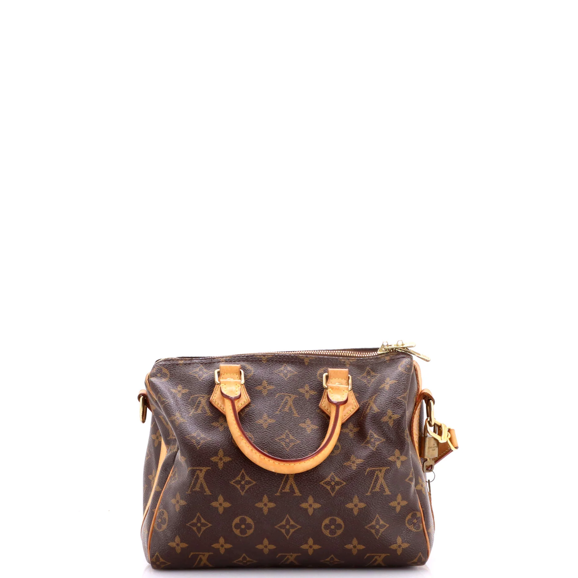 Speedy Bandouliere Bag Monogram Canvas 25 - Image 3