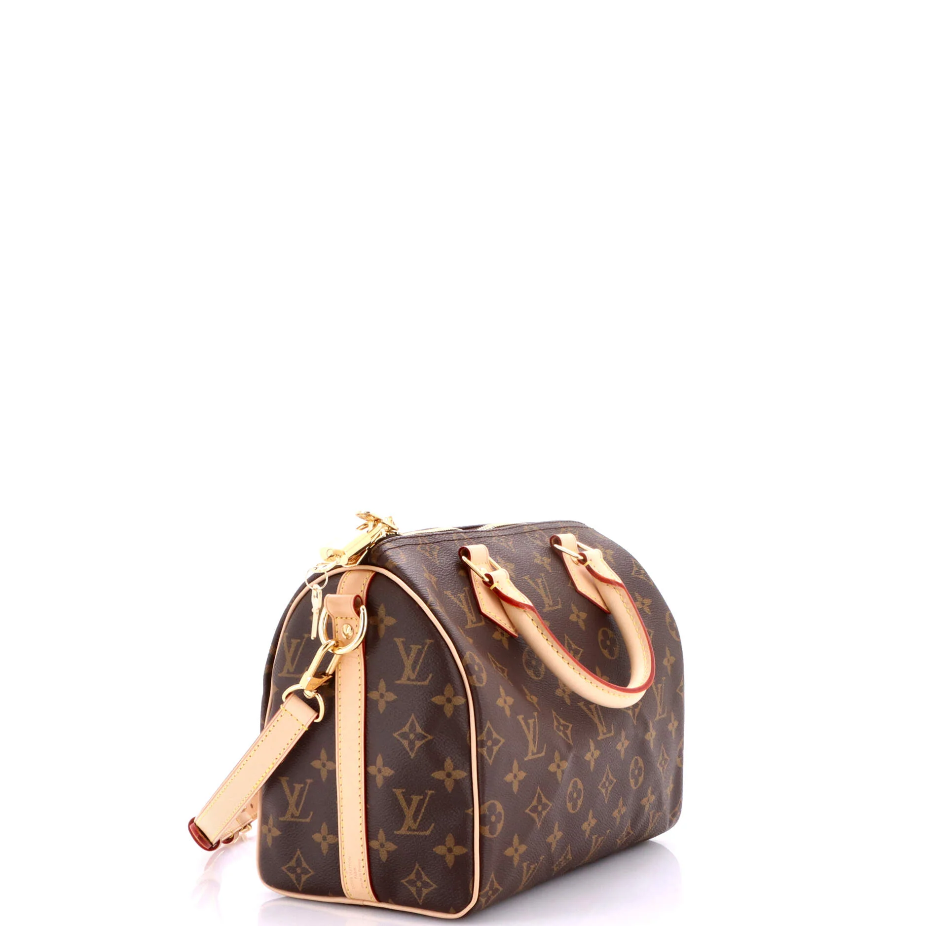 Speedy Bandouliere Bag Monogram Canvas 25 - Image 2