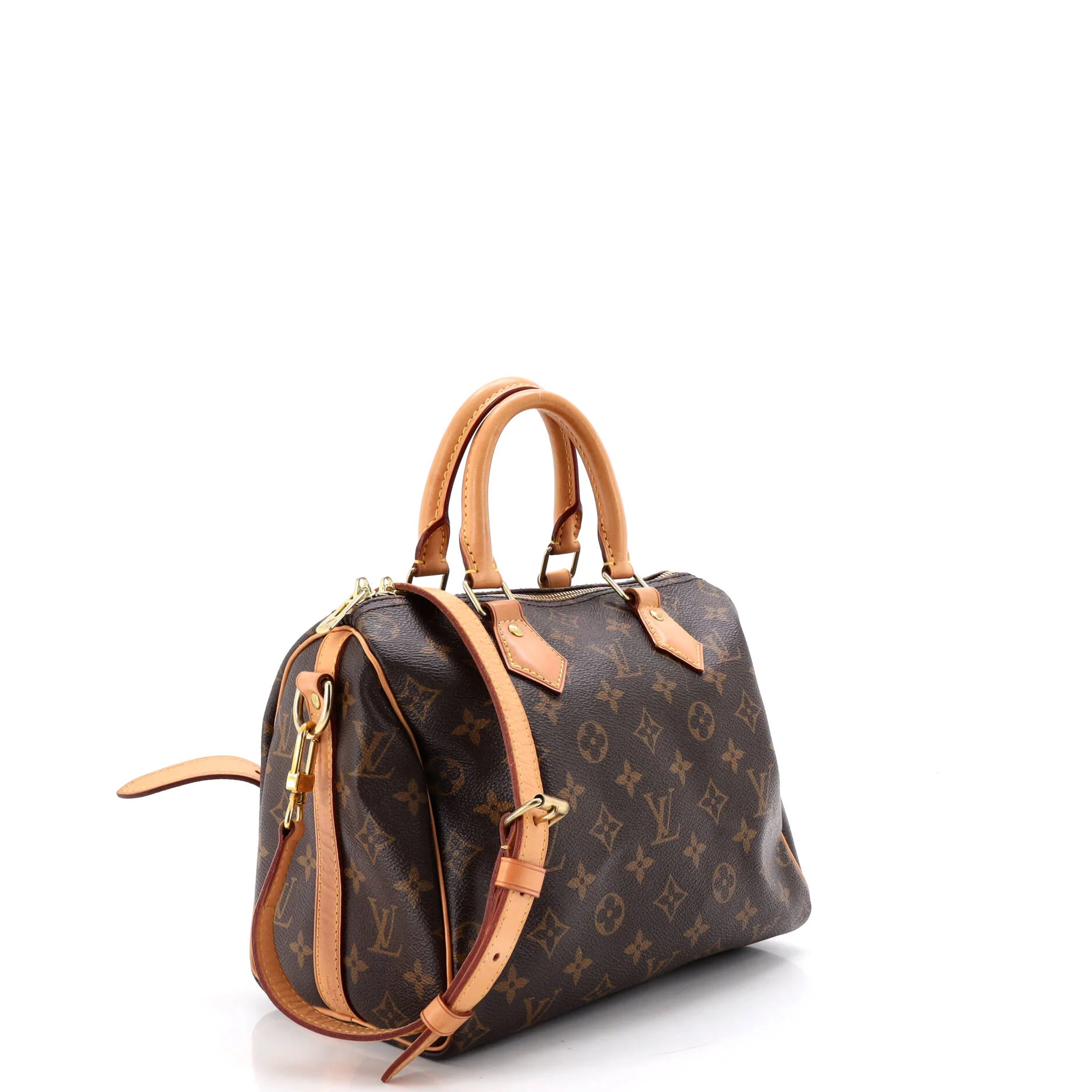 Speedy Bandouliere Bag Monogram Canvas 25 - Image 2