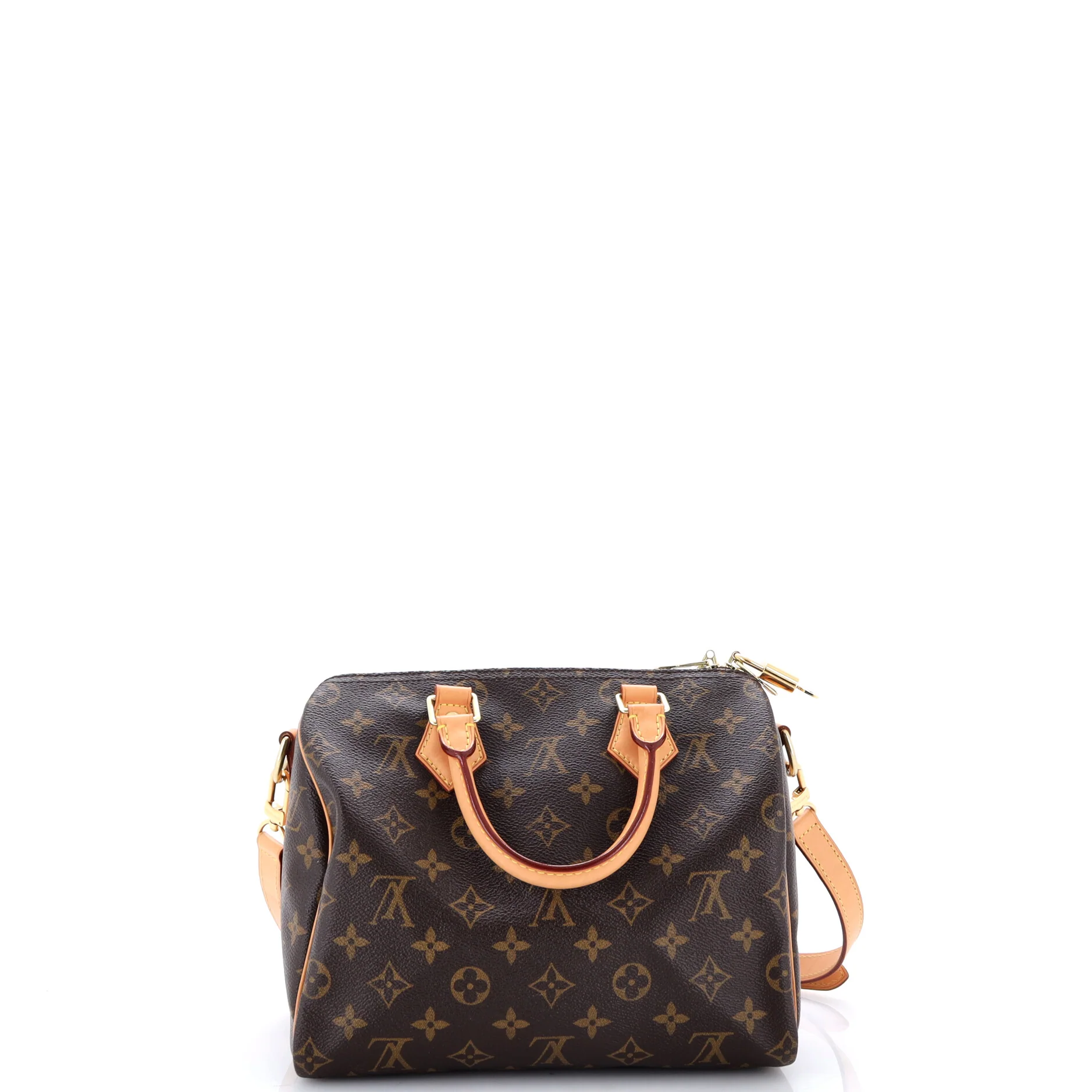 Speedy Bandouliere Bag Monogram Canvas 25 - Image 3