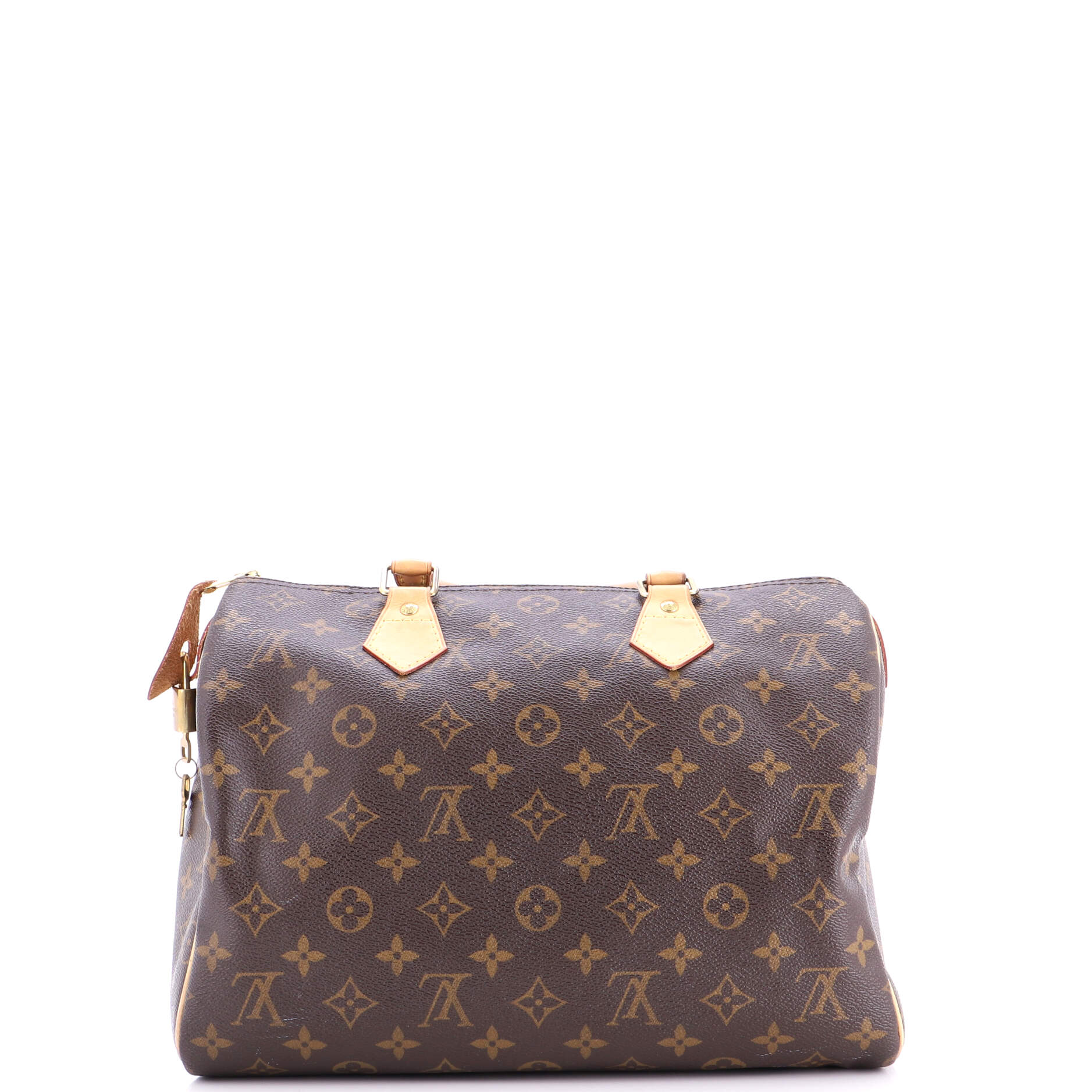 Speedy Bandouliere Bag Monogram Canvas 30 - Image 3