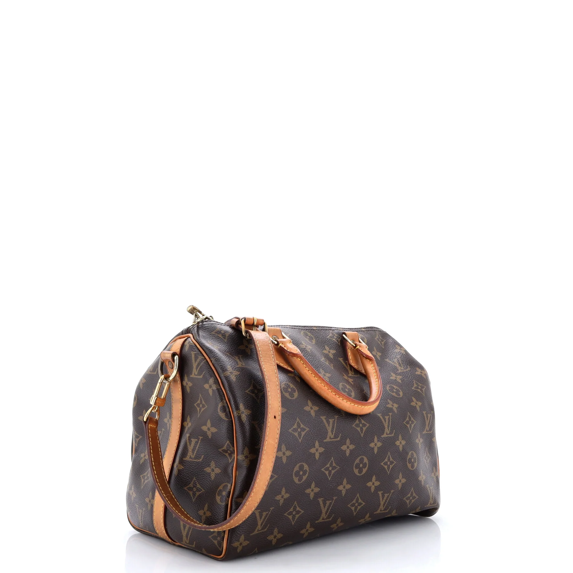 Speedy Bandouliere Bag Monogram Canvas 30 - Image 2