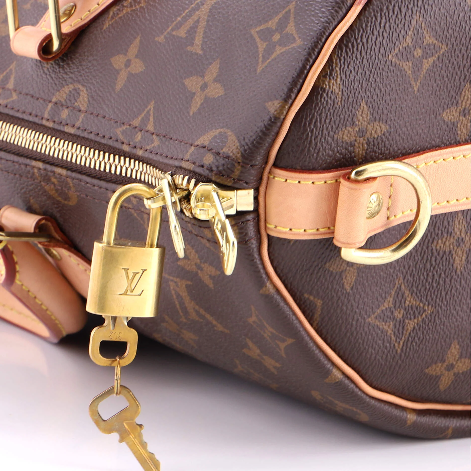 Speedy Bandouliere Bag Monogram Canvas 35 - Image 6