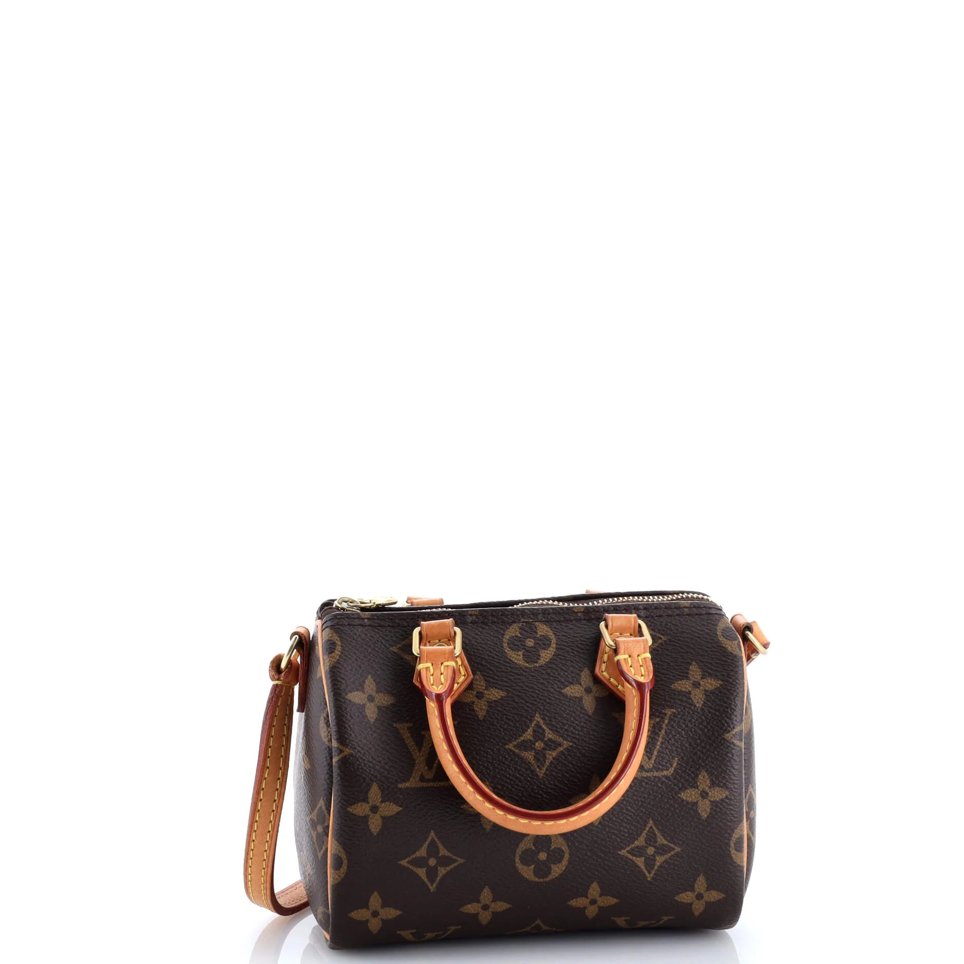 Speedy Bandouliere Bag Monogram Canvas Nano - Image 2