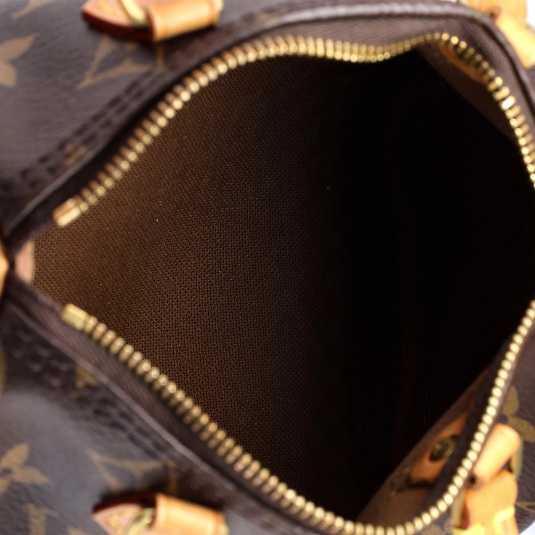 Speedy Bandouliere Bag Monogram Canvas Nano - Image 5