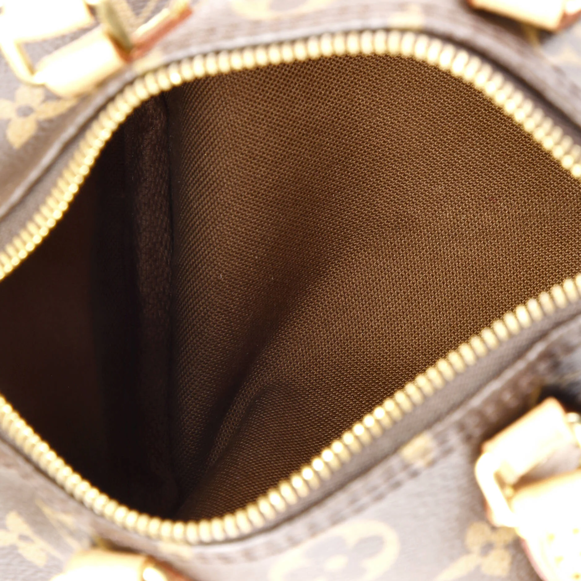 Speedy Bandouliere Bag Monogram Canvas Nano - Image 5