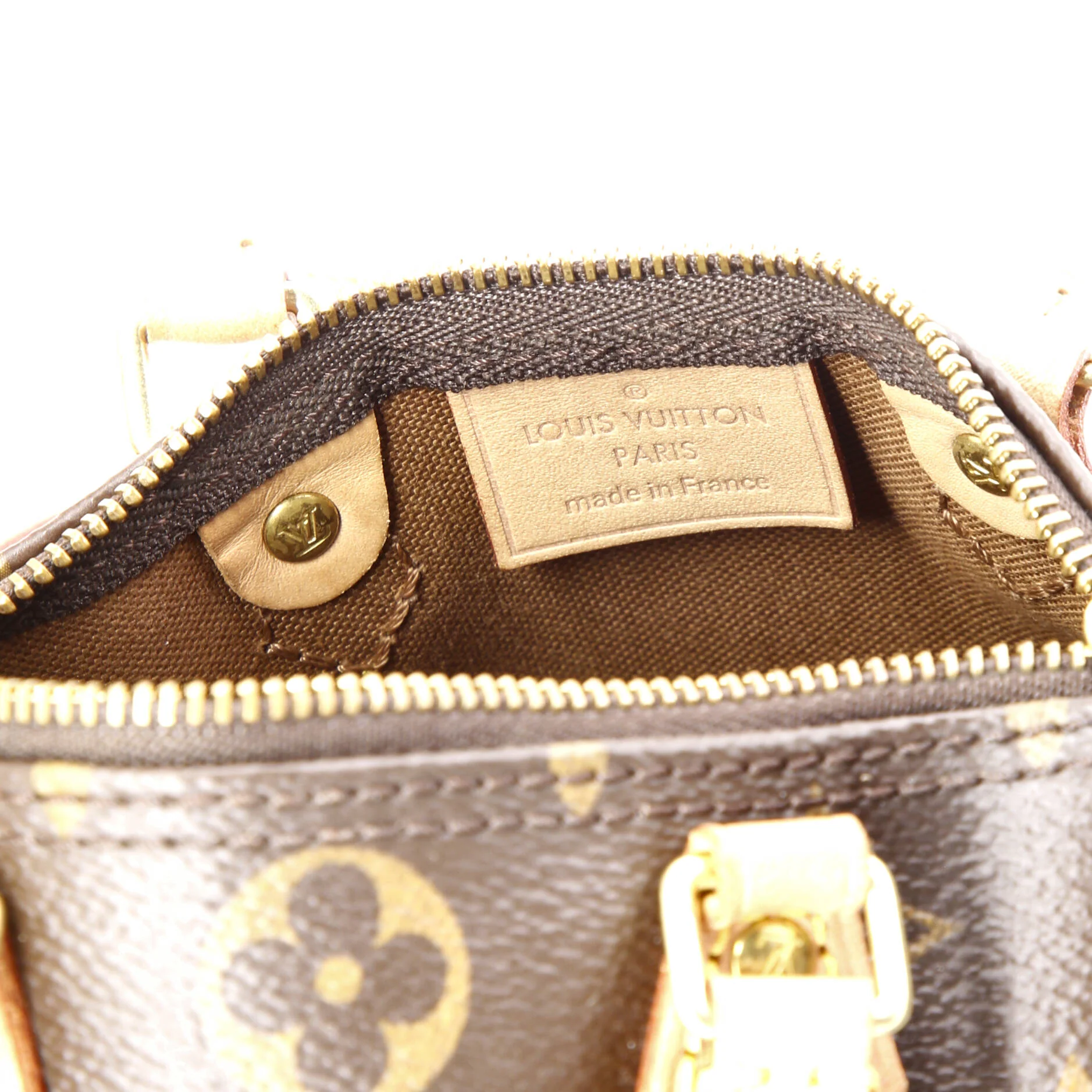 Speedy Bandouliere Bag Monogram Canvas Nano - Image 7