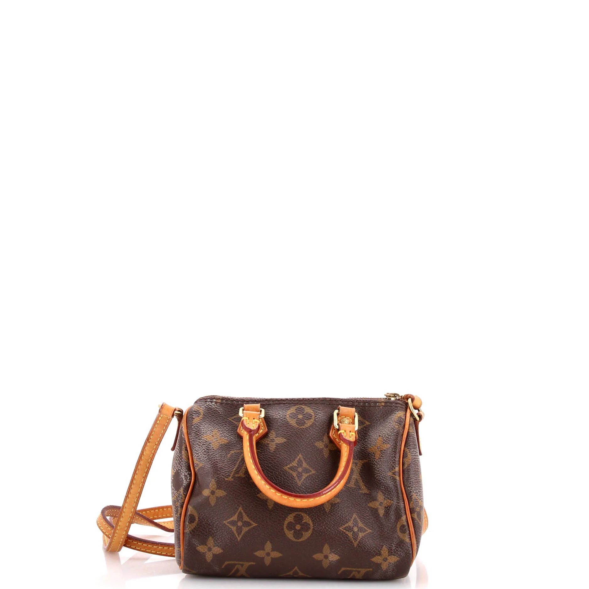 Speedy Bandouliere Bag Monogram Canvas Nano - Image 3