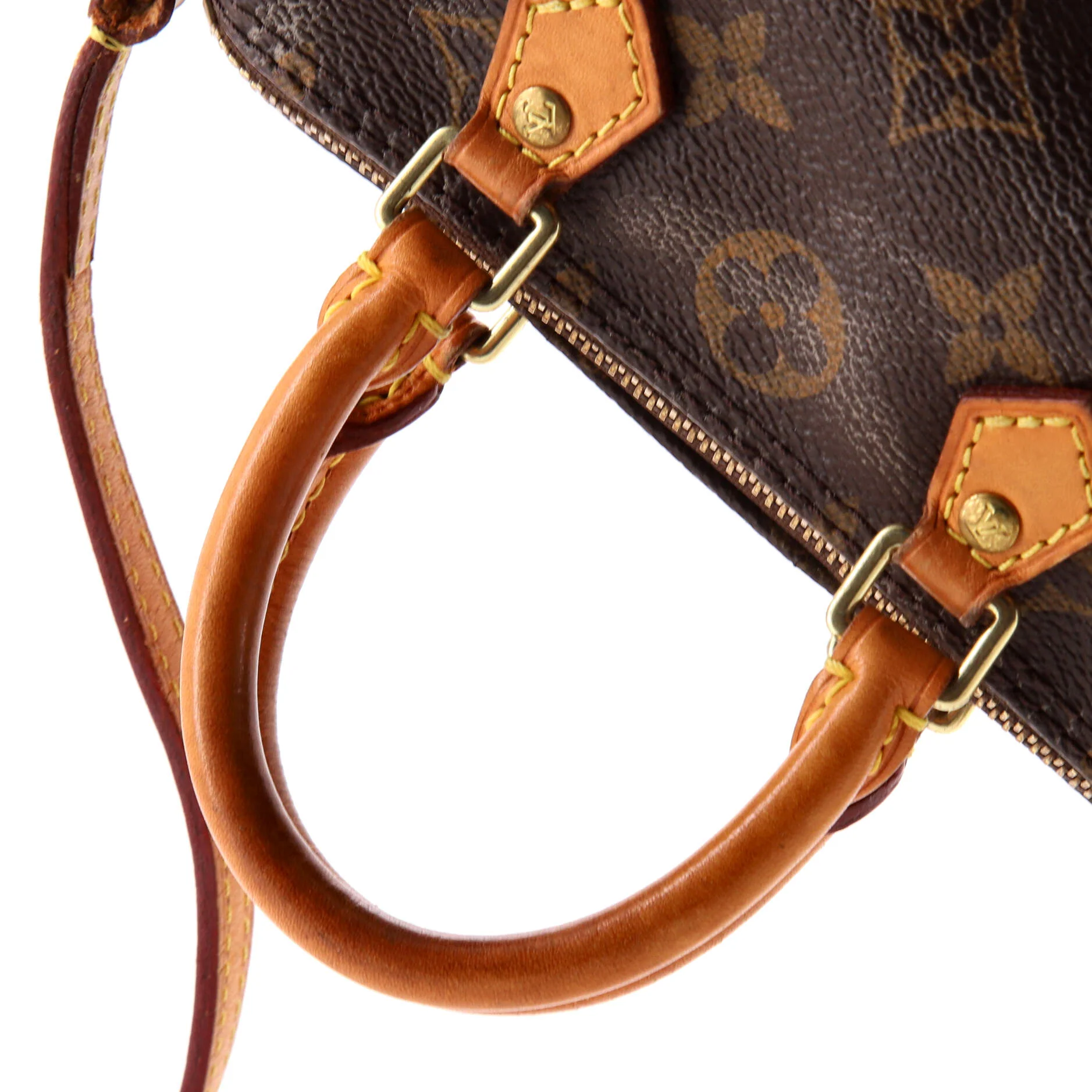 Speedy Bandouliere Bag Monogram Canvas Nano - Image 7