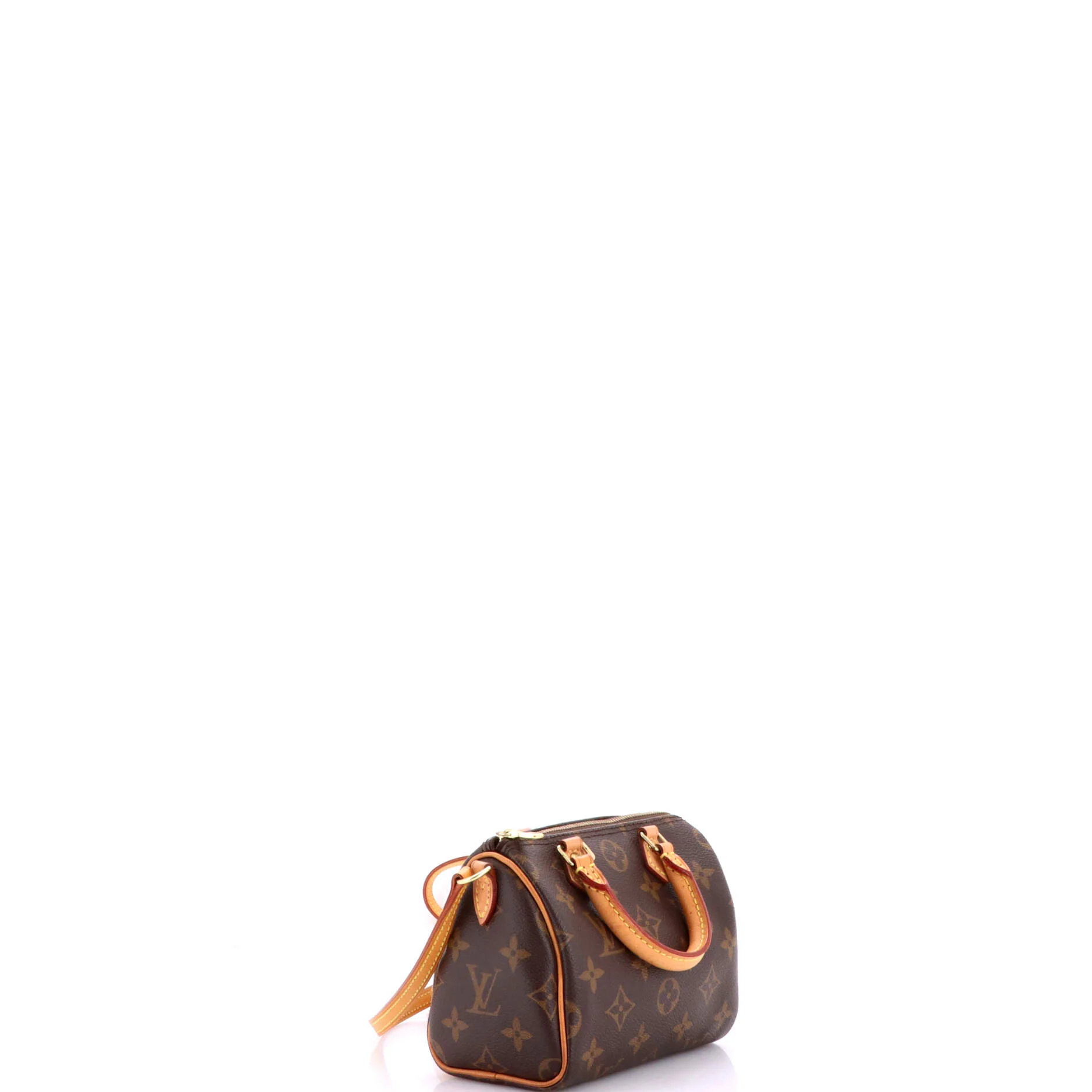 Speedy Bandouliere Bag Monogram Canvas Nano - Image 2