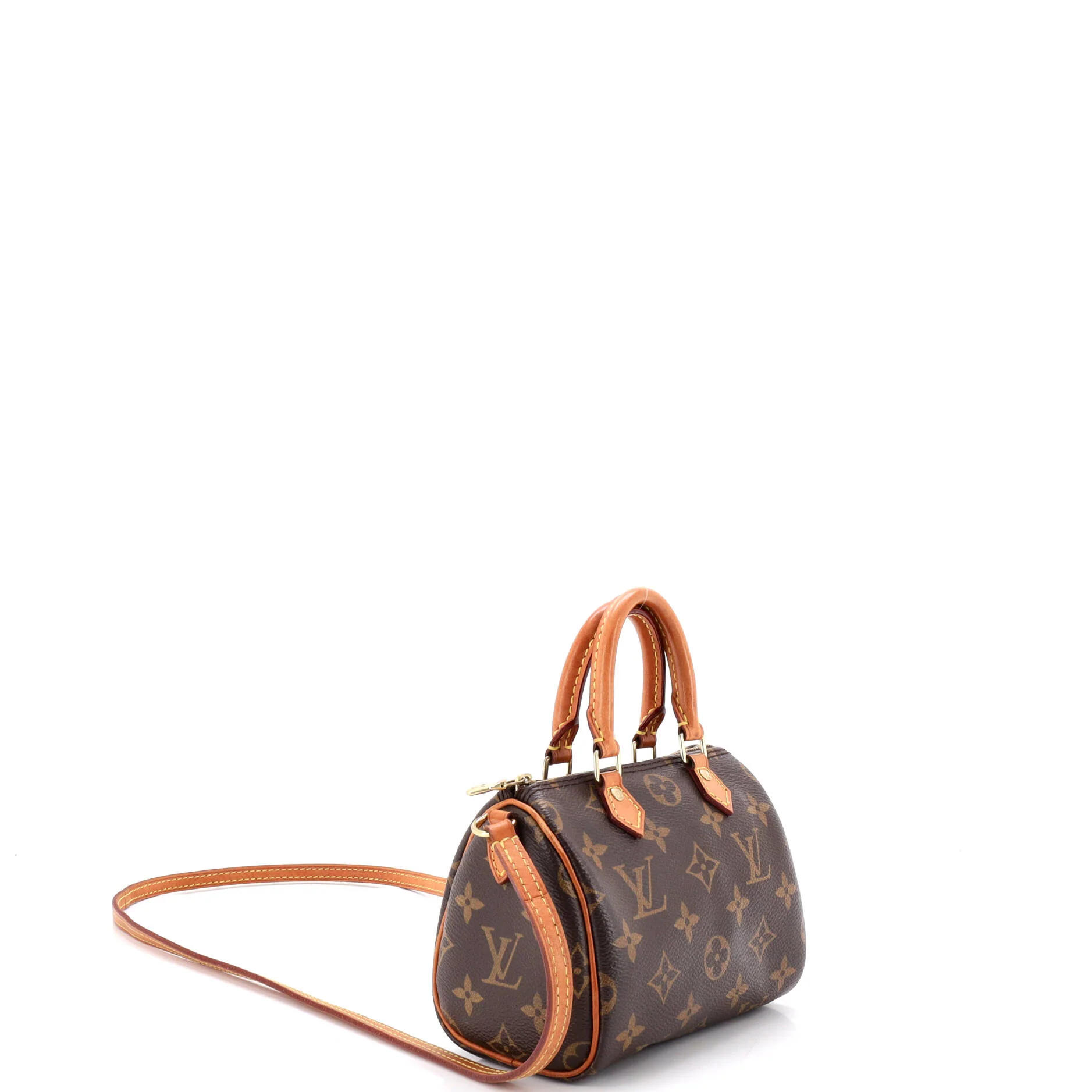 Speedy Bandouliere Bag Monogram Canvas Nano - Image 2