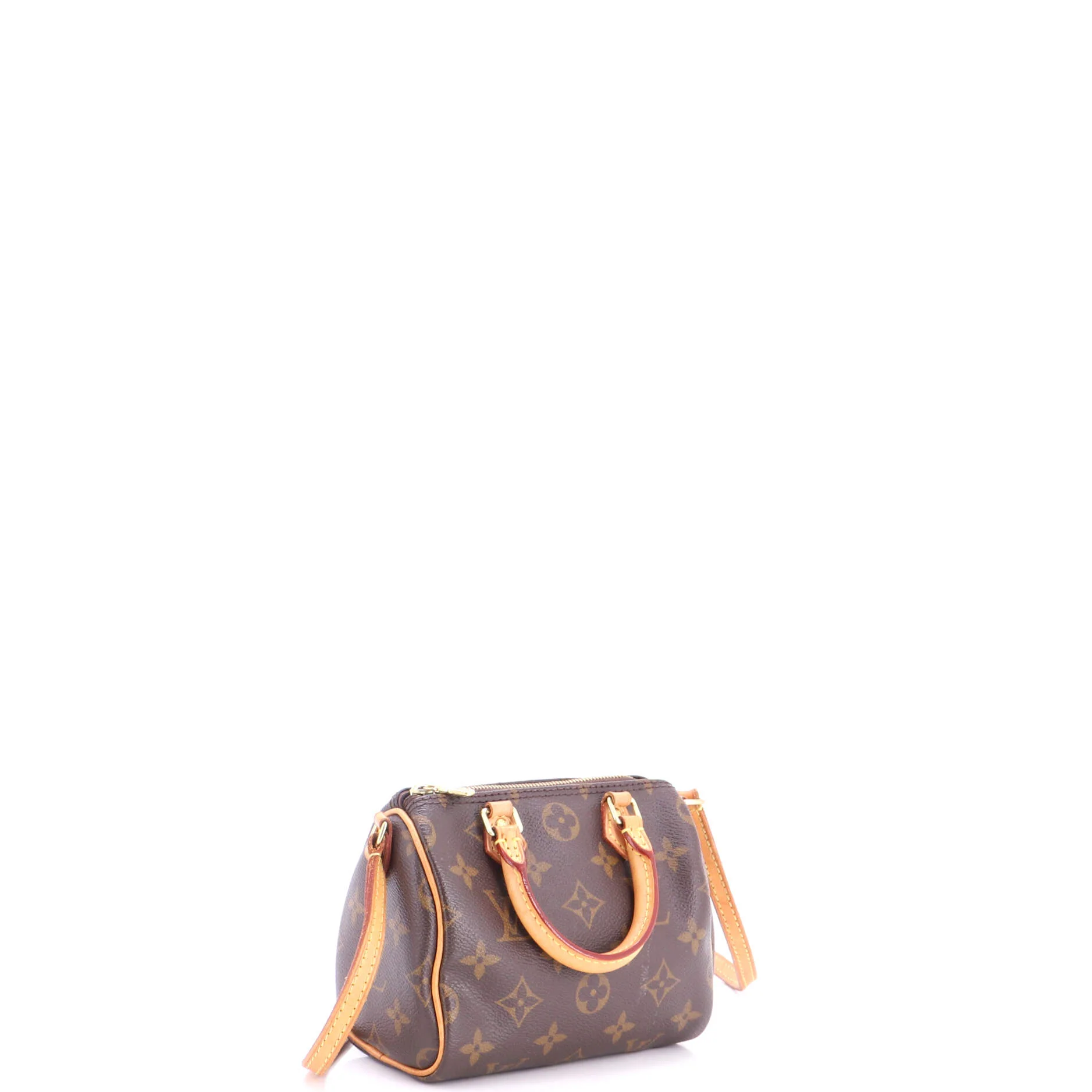 Speedy Bandouliere Bag Monogram Canvas Nano - Image 2