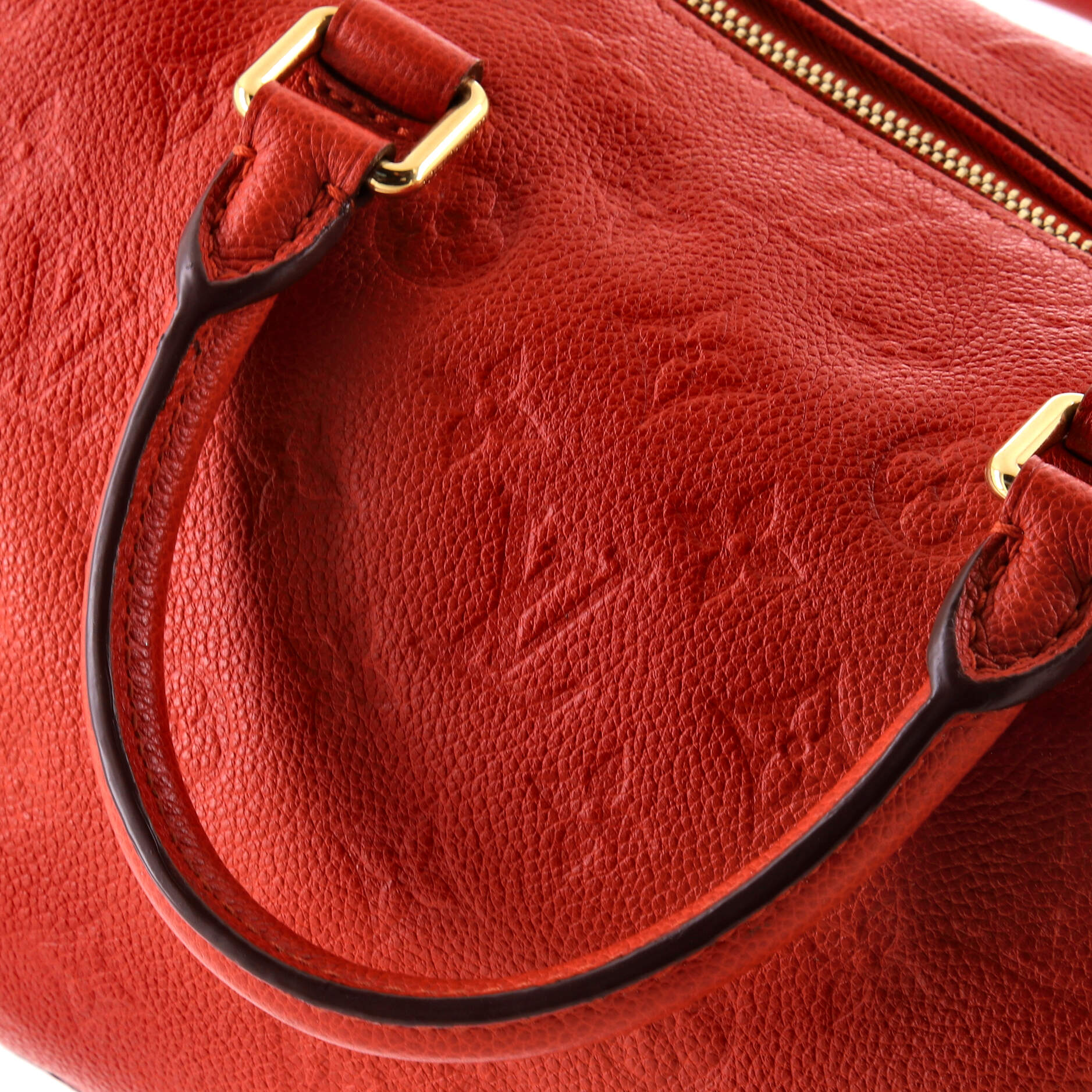Speedy Bandouliere Bag Monogram Empreinte Leather 25 - Image 7
