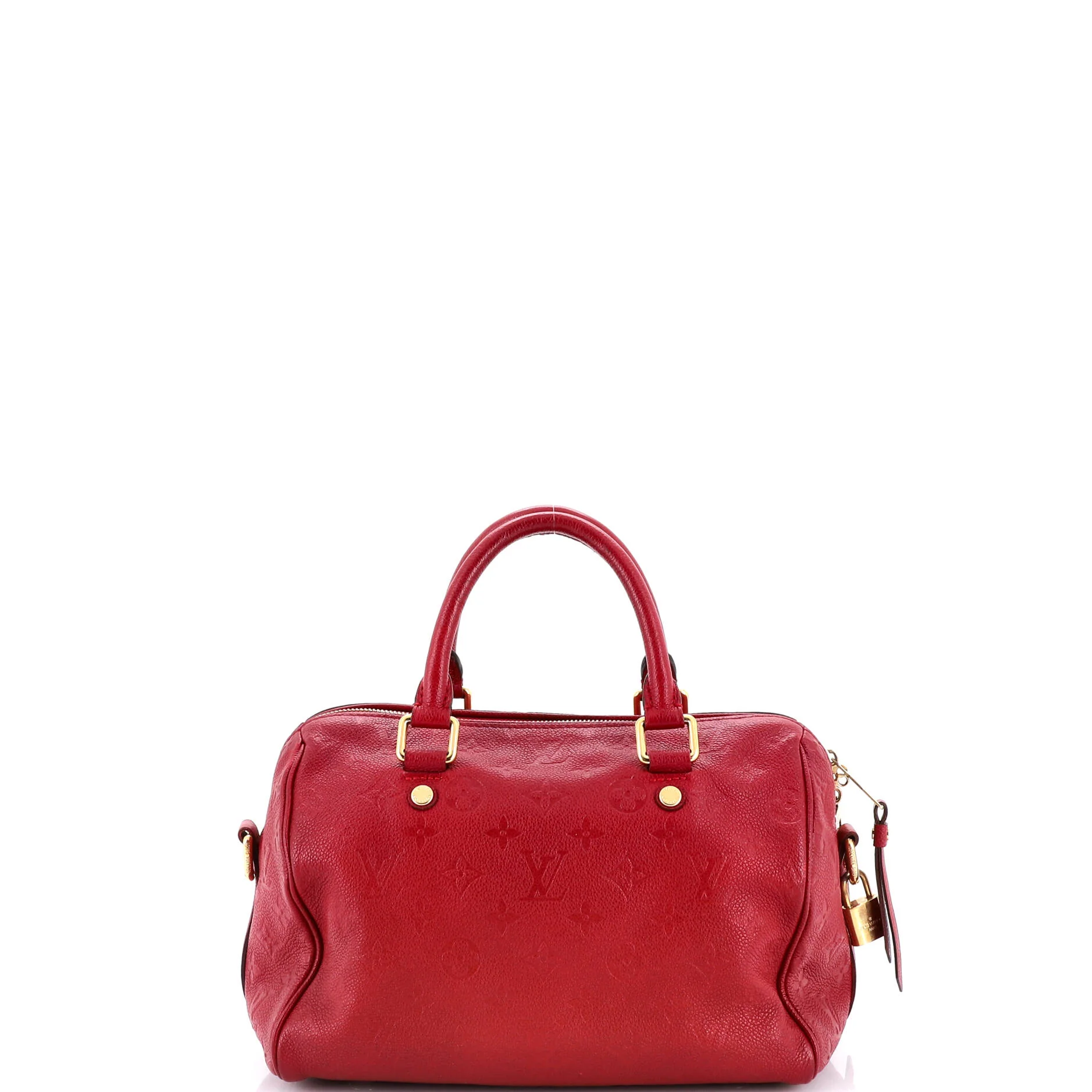 Speedy Bandouliere Bag Monogram Empreinte Leather 25 - Image 3