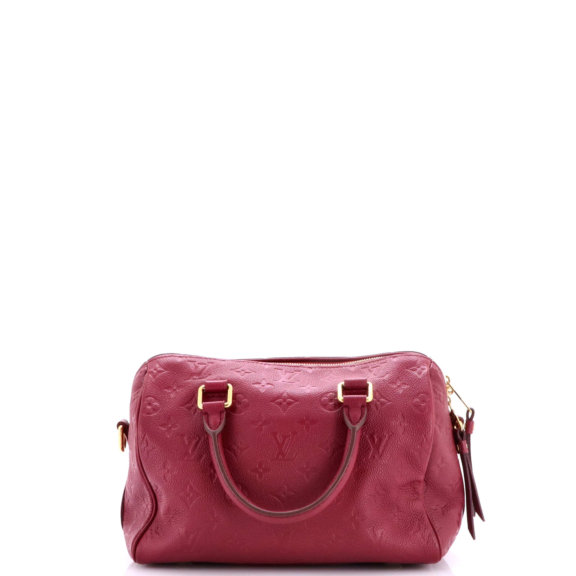Speedy Bandouliere Bag Monogram Empreinte Leather 25 - Image 3