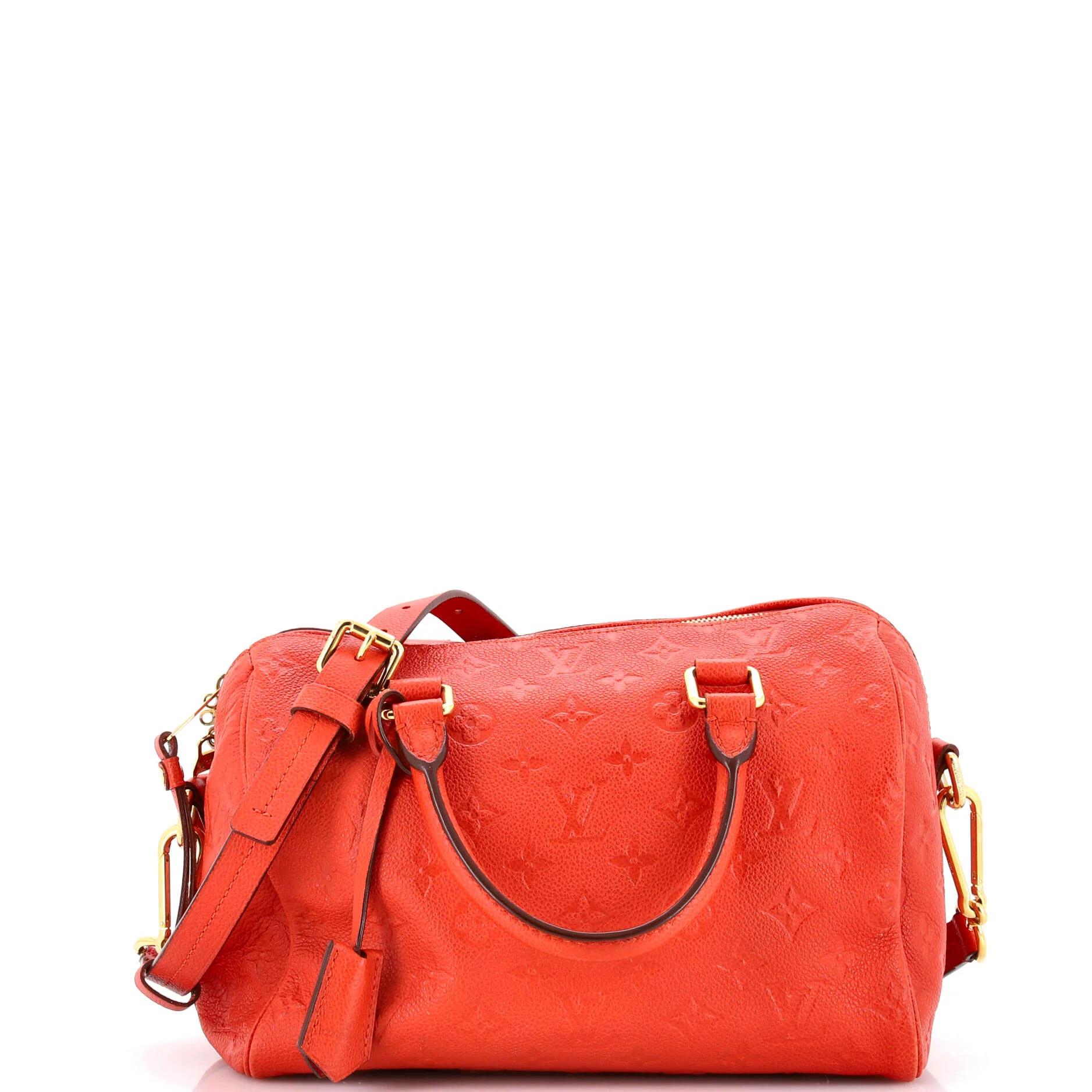 Speedy Bandouliere Bag Monogram Empreinte Leather 25