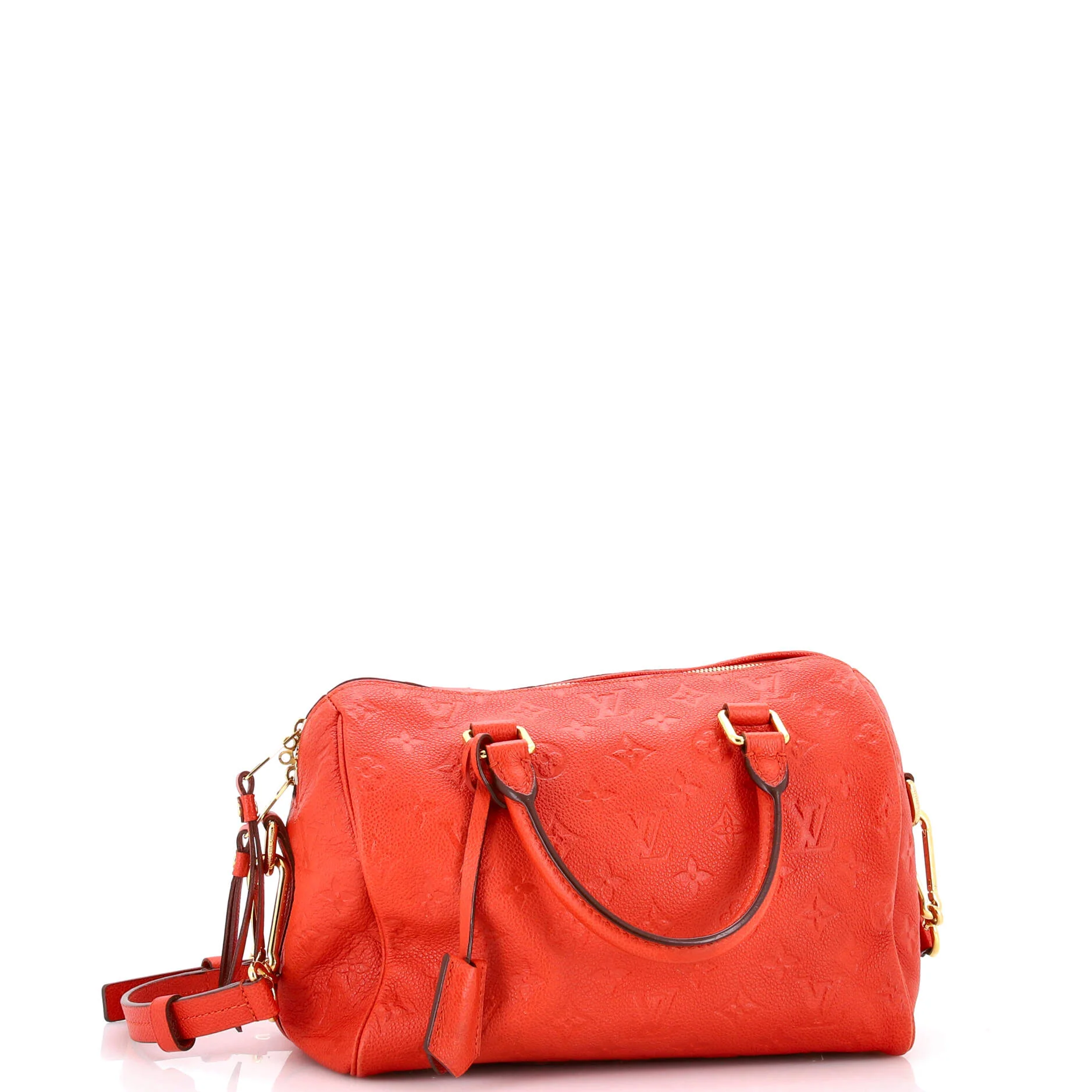 Speedy Bandouliere Bag Monogram Empreinte Leather 25 - Image 2