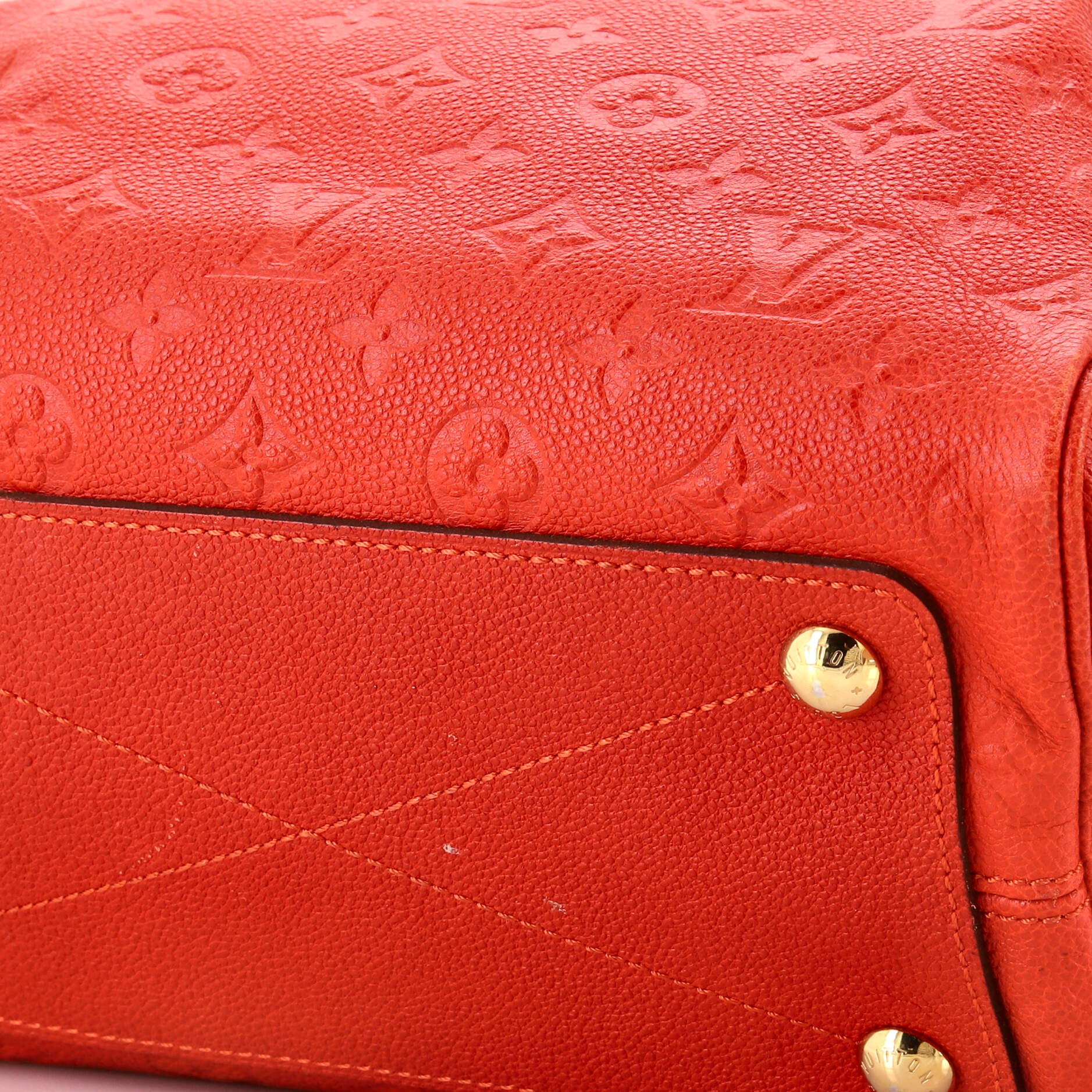 Speedy Bandouliere Bag Monogram Empreinte Leather 25 - Image 6