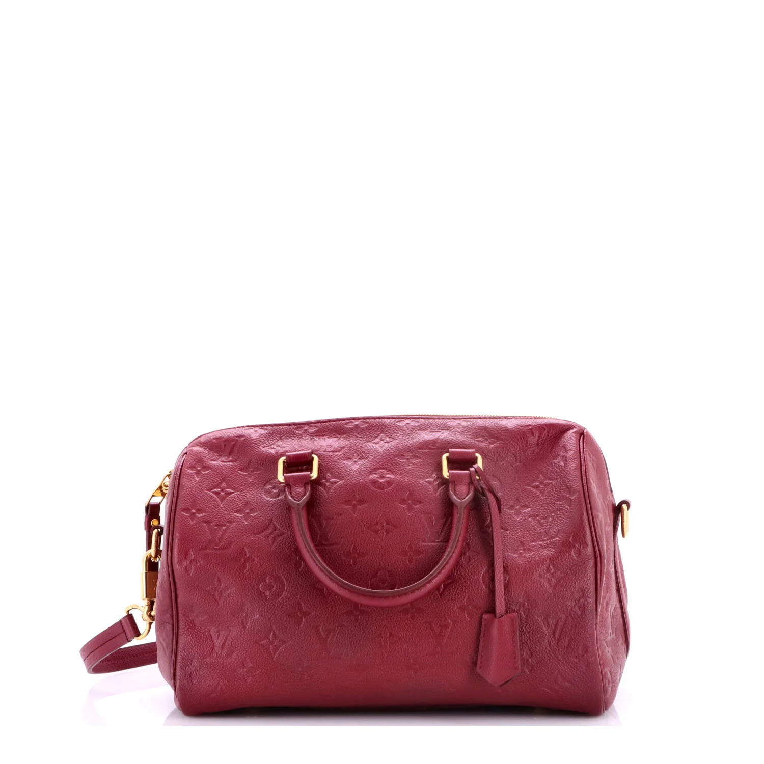 Speedy Bandouliere Bag Monogram Empreinte Leather 30