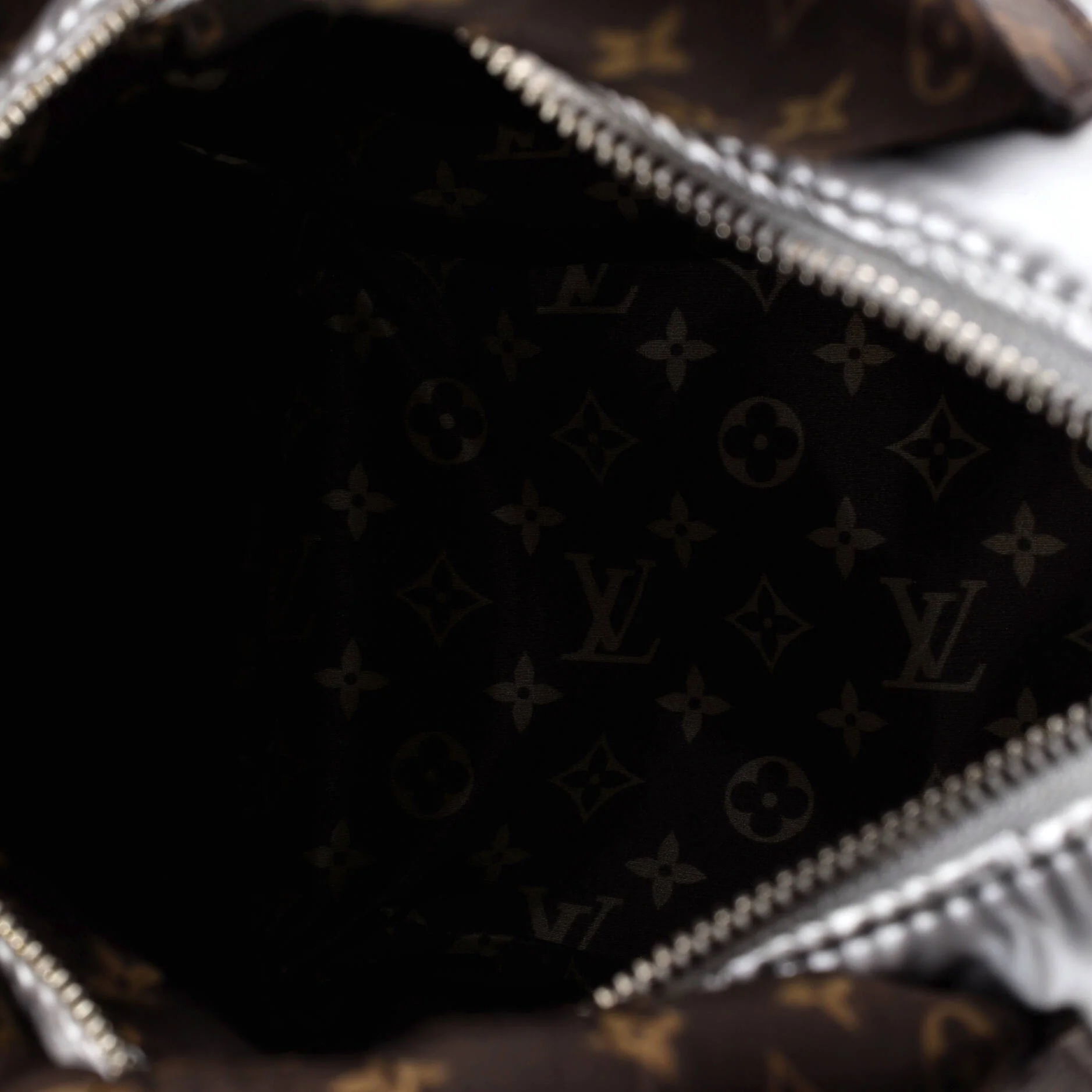 Speedy Bandouliere Bag Monogram Quilted Econyl Nylon 25 - Image 5