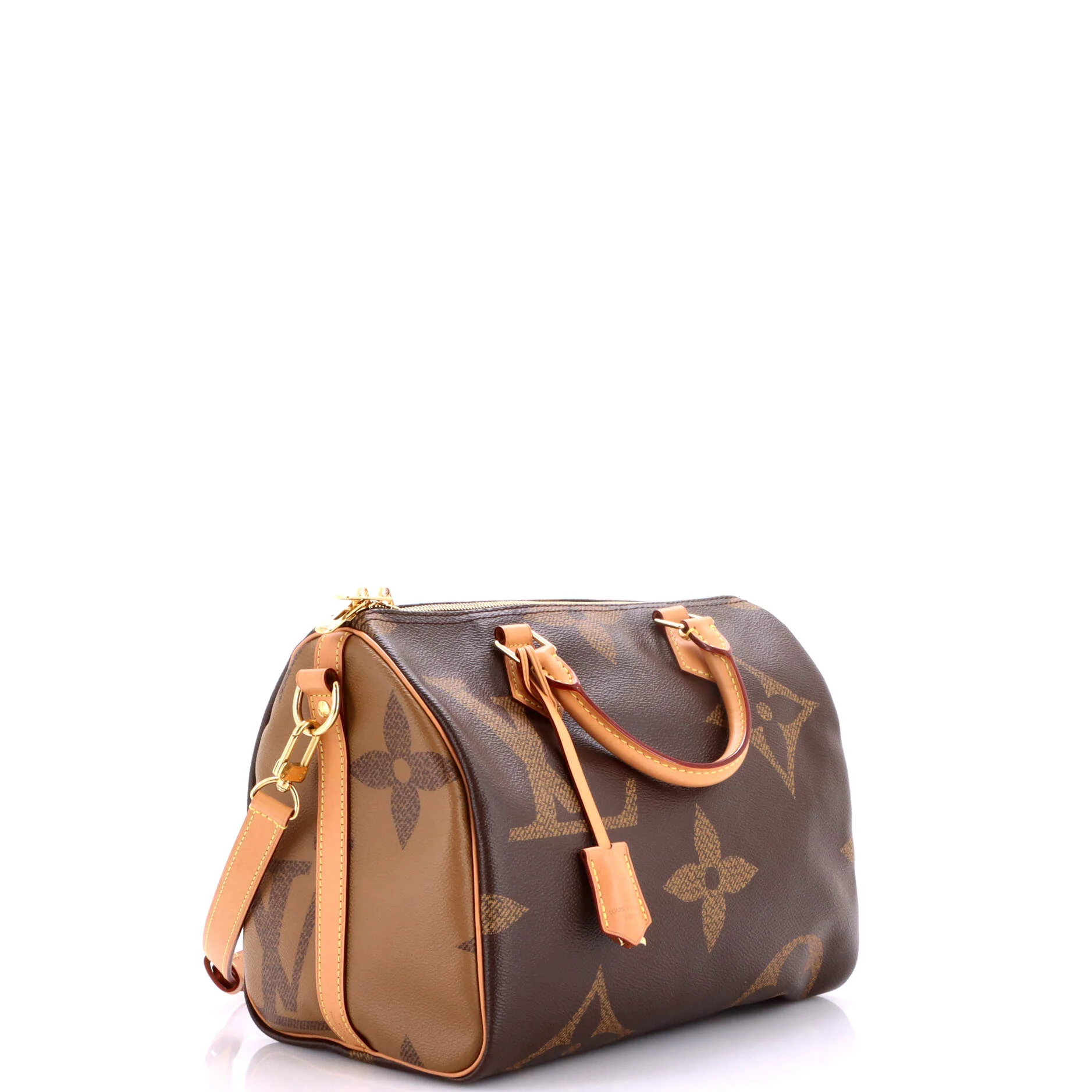 Speedy Bandouliere Bag Reverse Monogram Giant 30 - Image 2