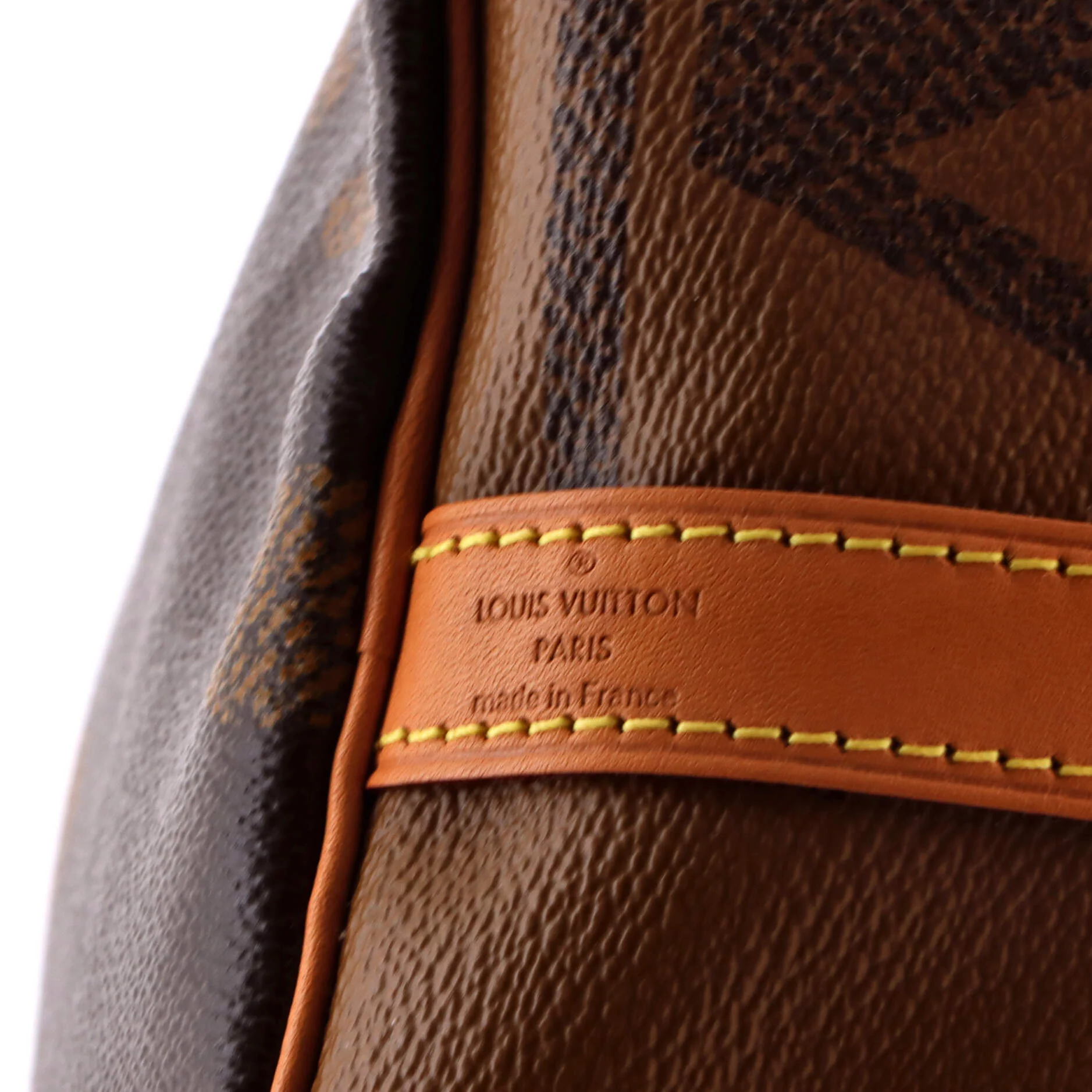 Speedy Bandouliere Bag Reverse Monogram Giant 30 - Image 7