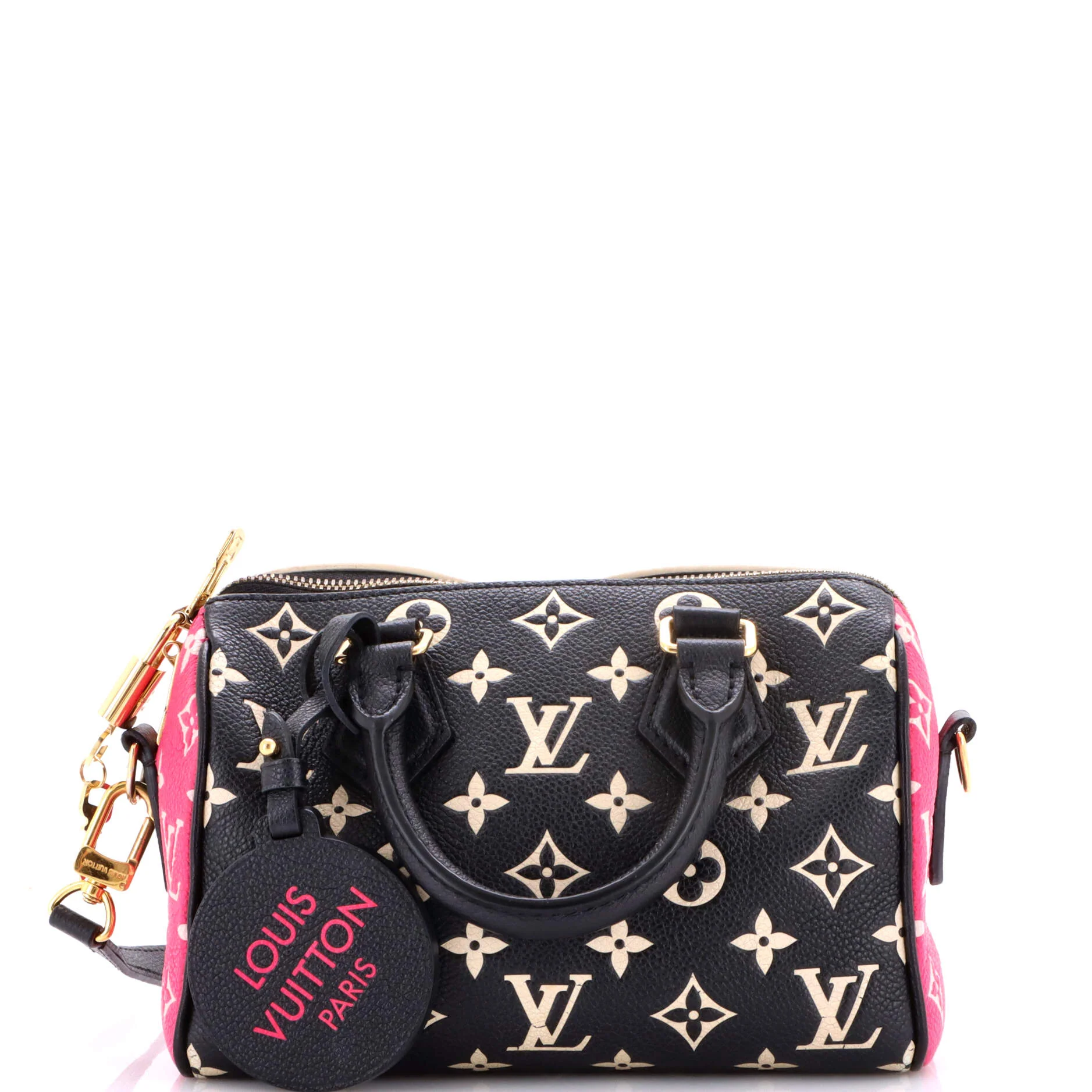 Speedy Bandouliere Bag Spring in the City Monogram Empreinte Leather 20
