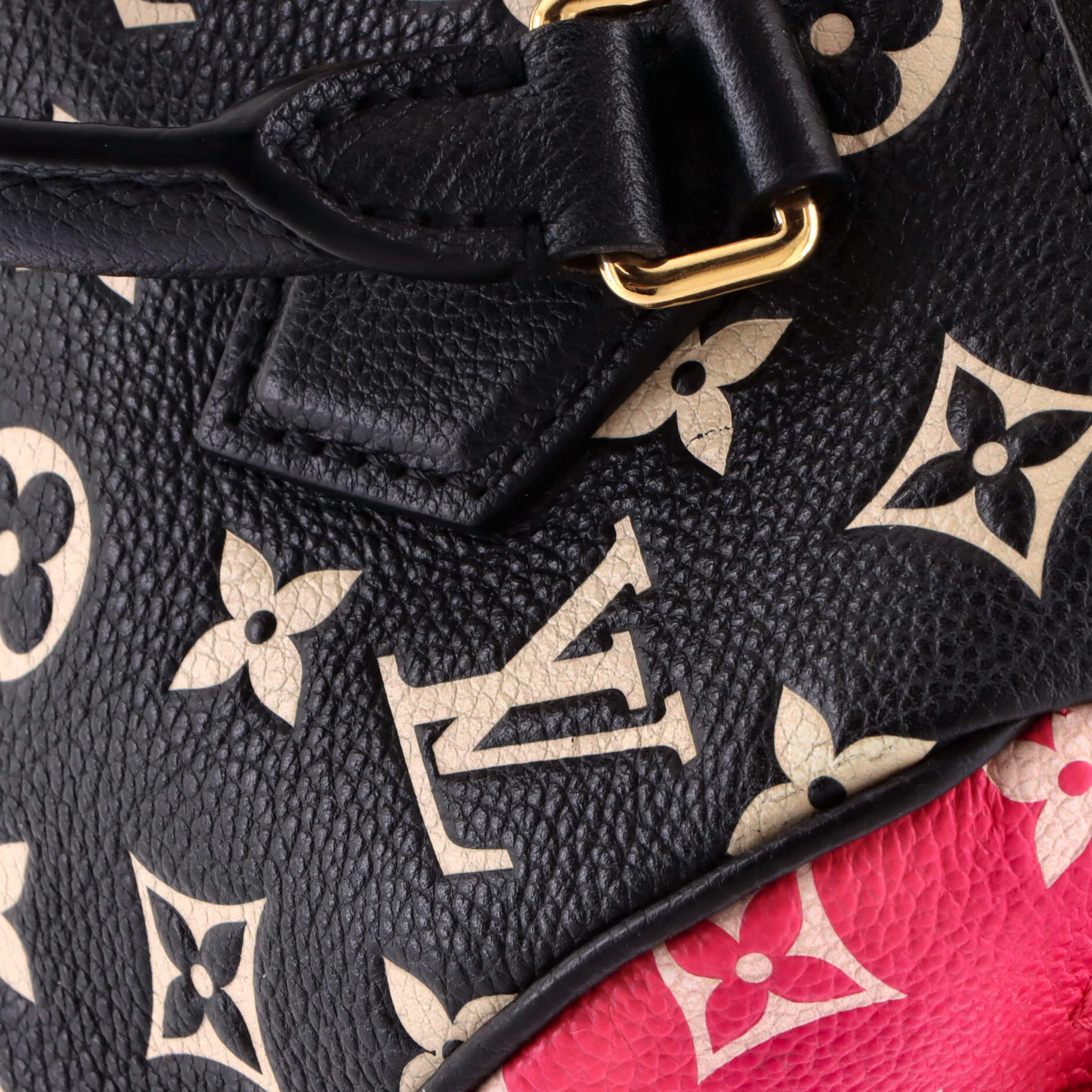 Speedy Bandouliere Bag Spring in the City Monogram Empreinte Leather 20 - Image 7