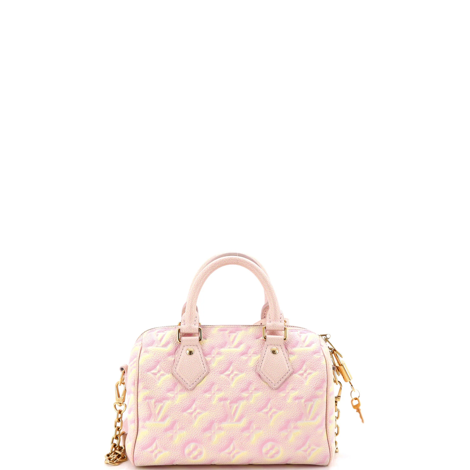 Speedy Bandouliere Bag Stardust Monogram Empreinte Leather 20 - Image 3