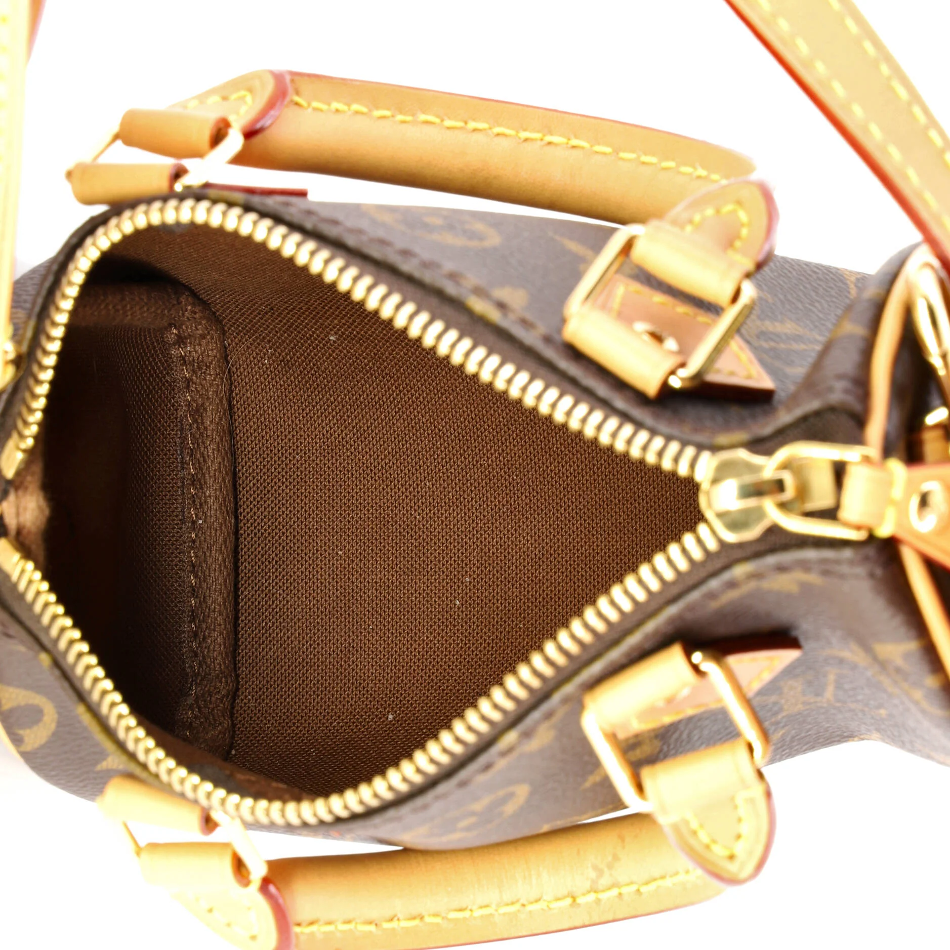 Speedy Bandouliere NM Bag Monogram Canvas Nano - Image 5
